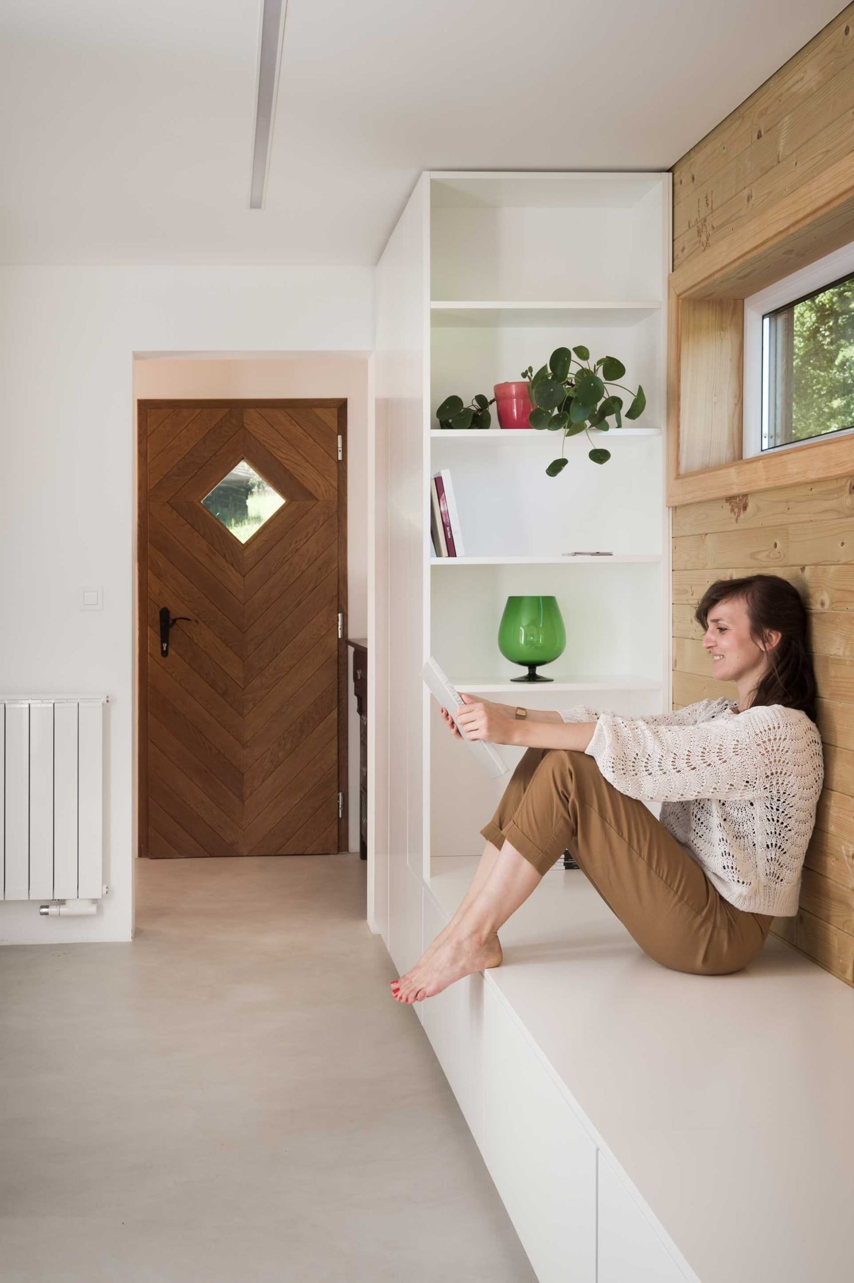 Vzdušné bydlení v objetí dřeva