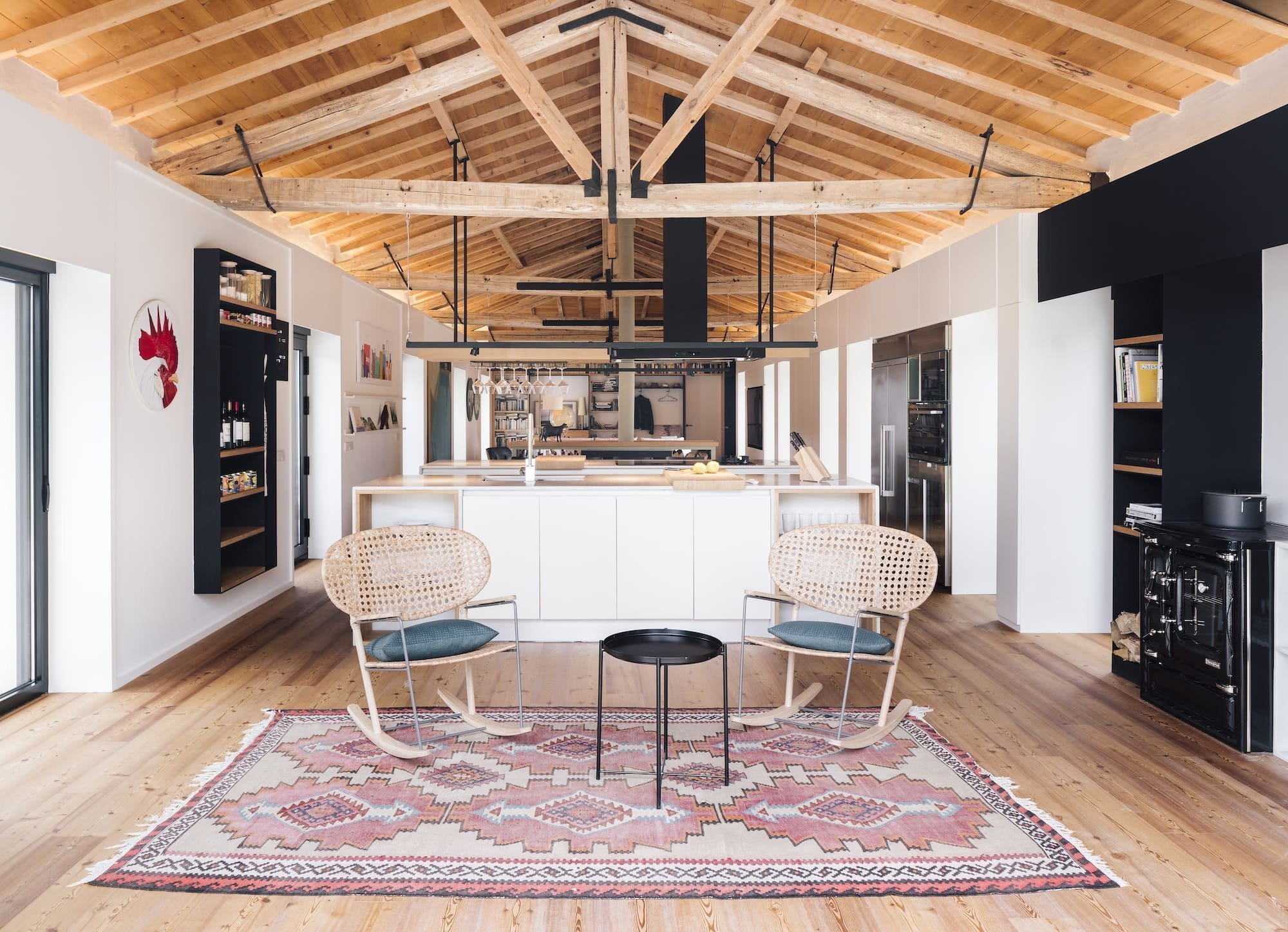 Ze staré stáje vzniklo krásné bydlení