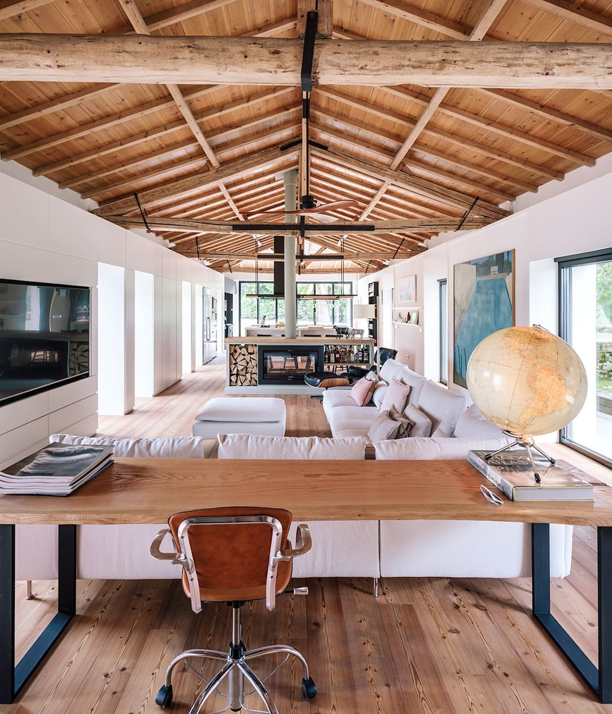 Ze staré stáje vzniklo krásné bydlení