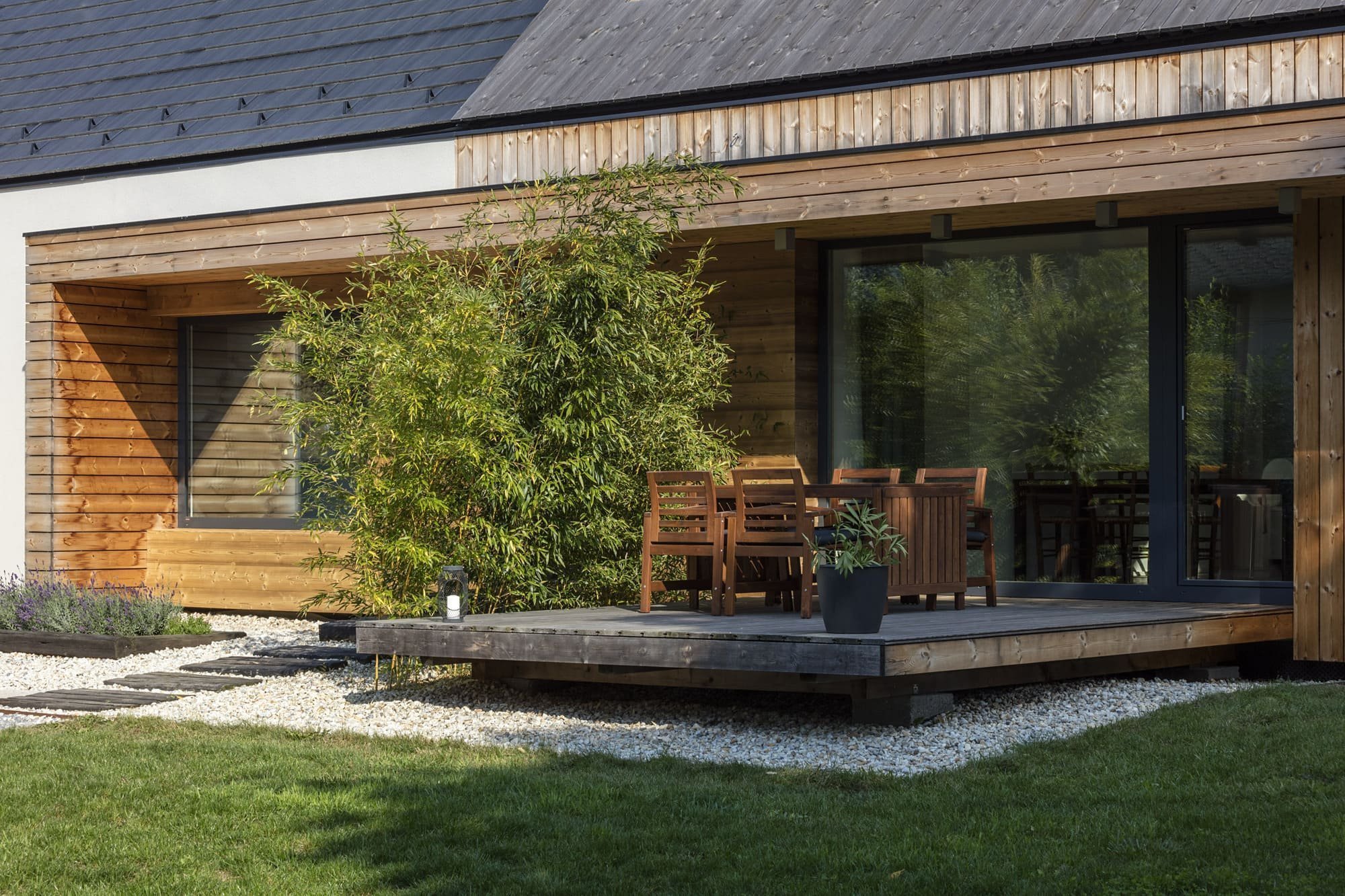 Ze starého stavení má moderní venkovský dům