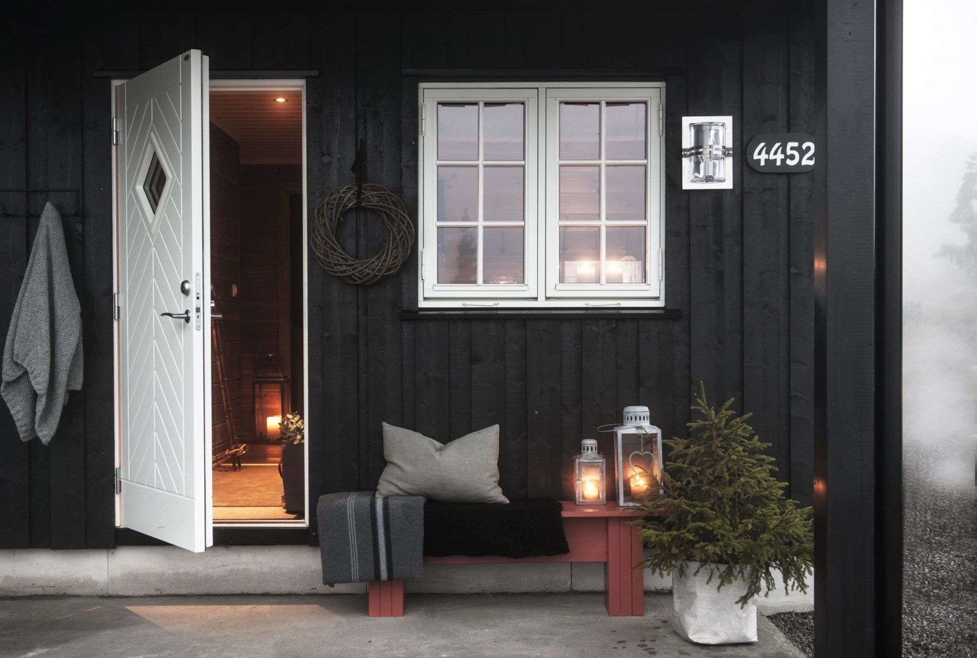 Zrekonstruovaná dřevostavba v Norsku