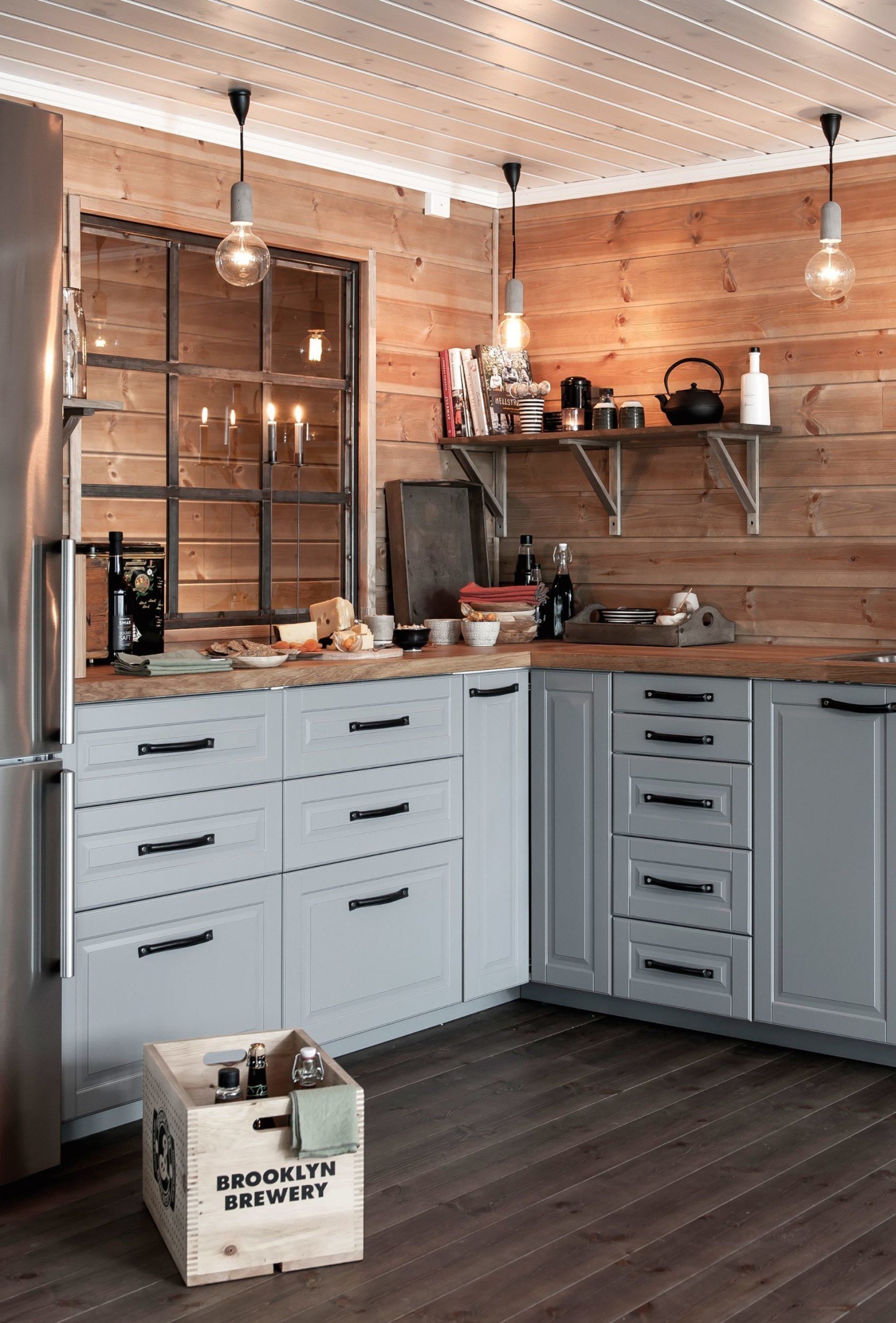 Zrekonstruovaná dřevostavba v Norsku