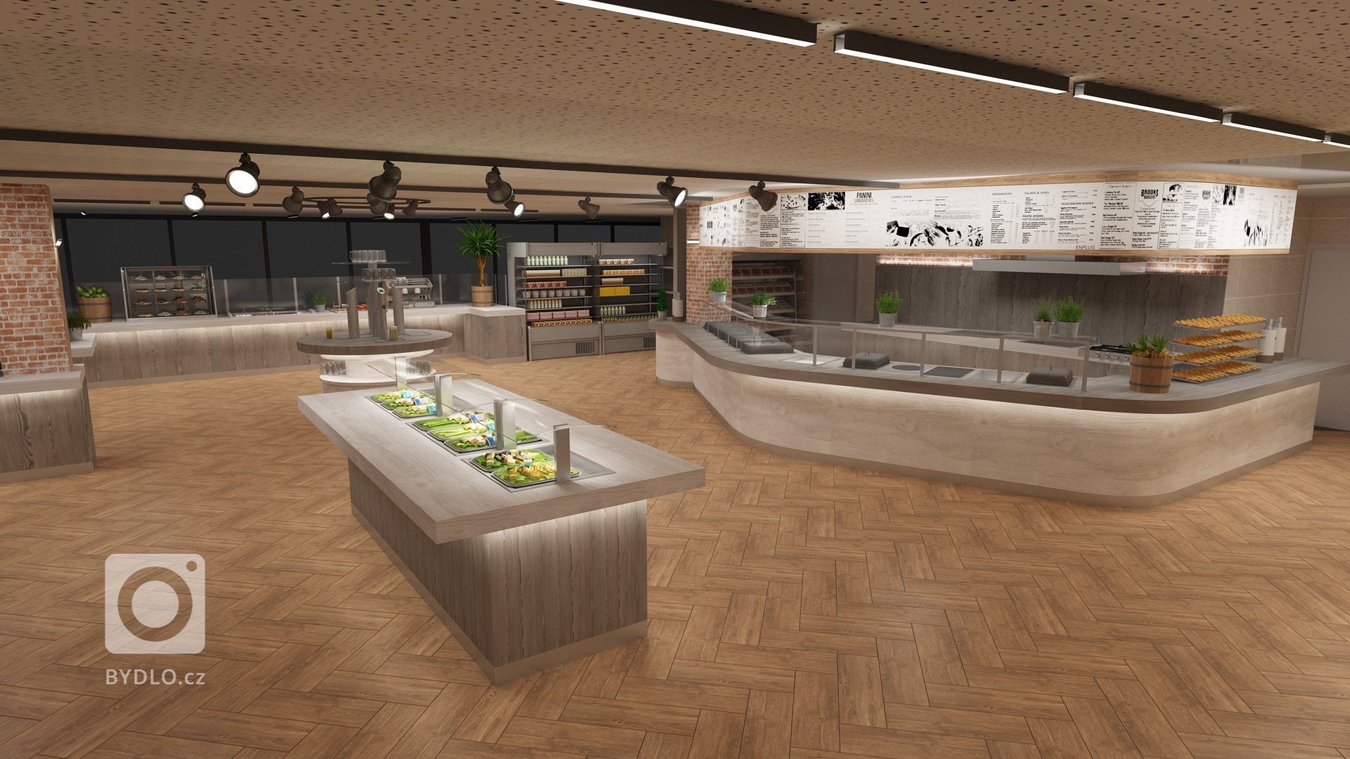 Aqualand Moravia se postupně převléká do přírodního a další fáze potkala i restauraci. Místo původní oranžové verze se žlutou podlahou jsem navrhl použití…