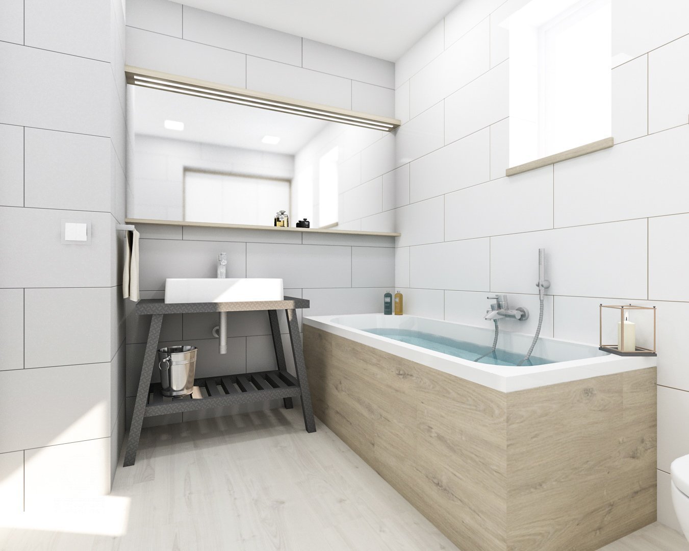 Návrh fasády a interiéru bytové domu pro developera byl ovlivněn lokalitou. Cihla na domě jej lehce propojuje s okolím a umožňuje domu splynout s původní…