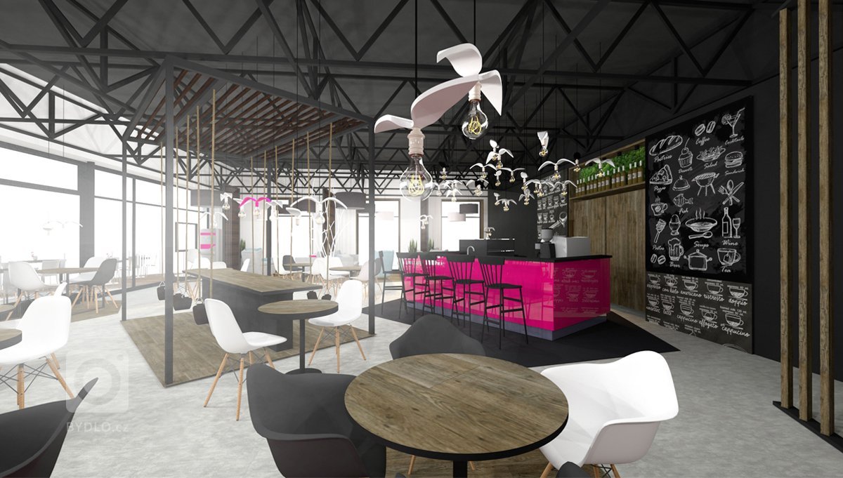 Projekt kavárny Pink Café je zrealizován podle designové studie, na které jsem se podílel společně s&nbsp;architektonickou kanceláří Siadesign. Kavárna je v…