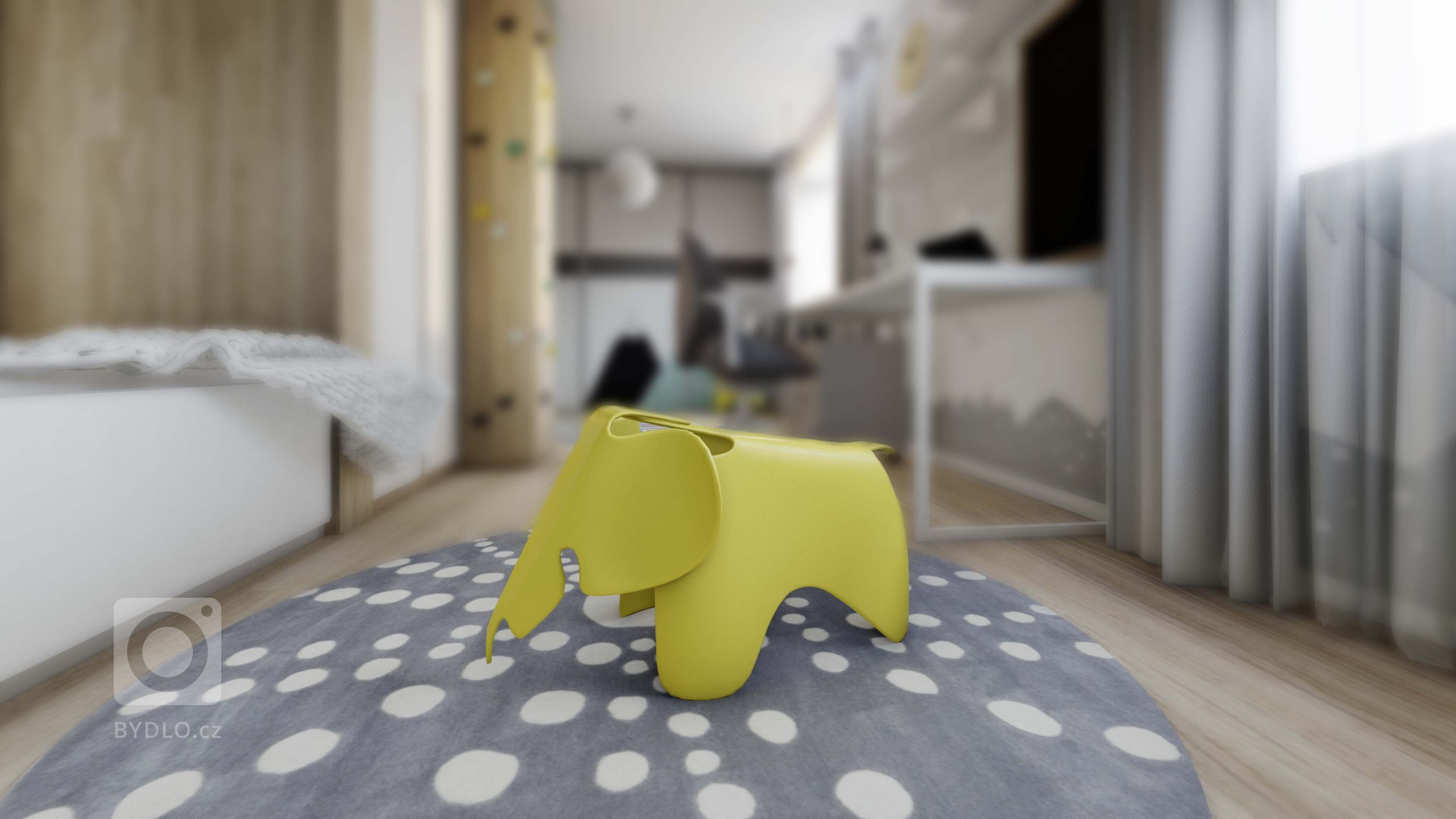 Dětské pokoje jsou navrženy pro malé děti, ale požadavek rodičů byl takový, aby byly pokoje pro děti zajímavé i&nbsp;v&nbsp;pozdějším věku, kdy budou žáci…