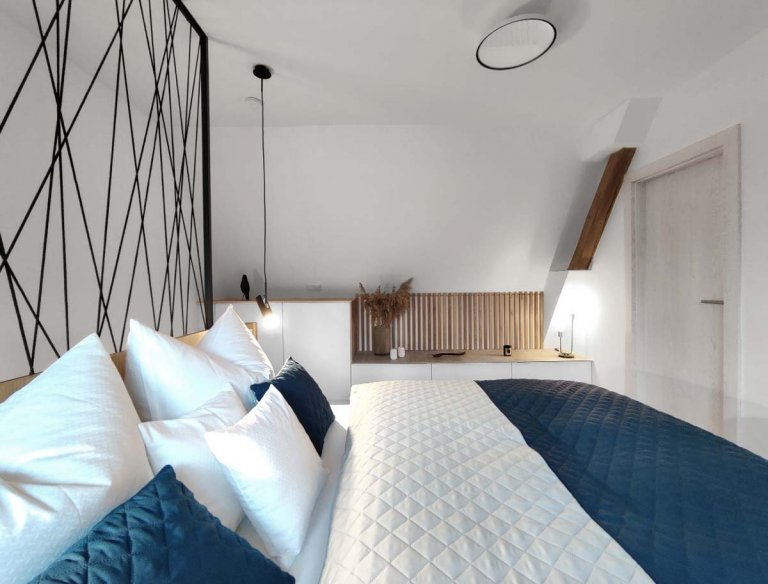 Masaryčka je střešní interiér v&nbsp;budově polikliniky v&nbsp;Liberci. Jedná se o&nbsp;koncept bydlení pro krátkodobé pronájmy. Byt je situovaný v&nbsp…