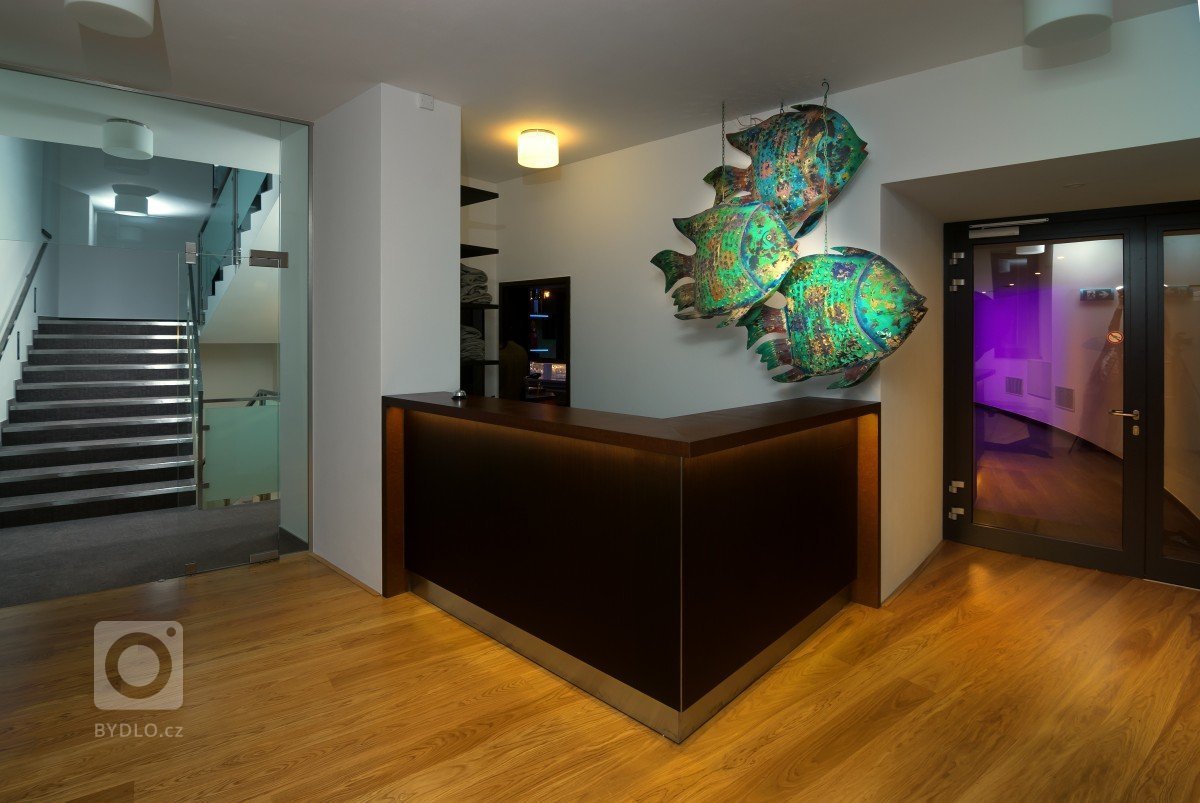 Recepce v hotelu Bedřiška, Špindlerův Mlýn