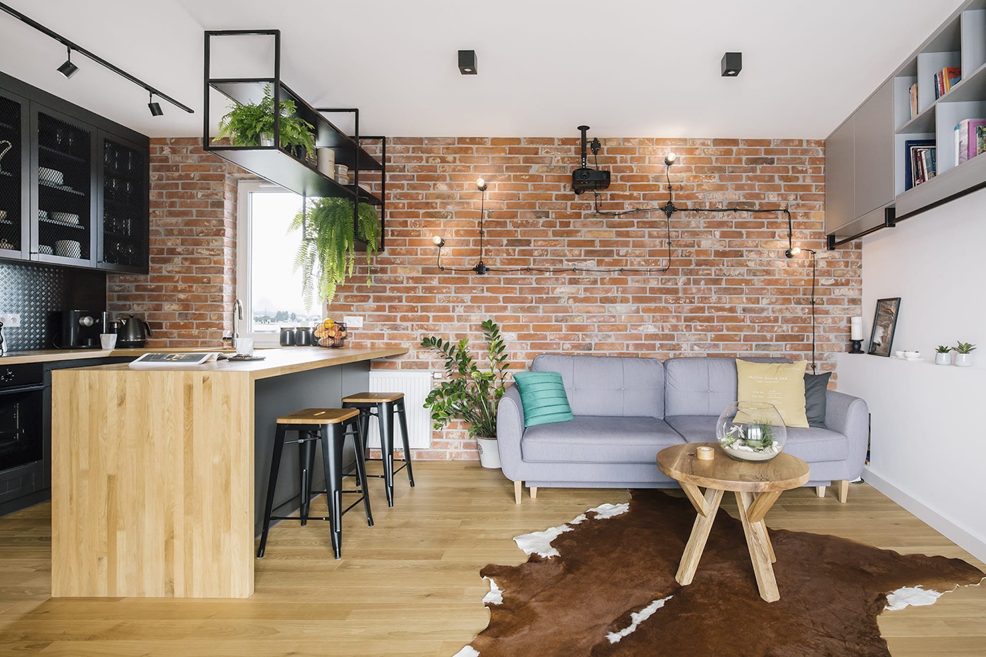 Malý byt ve stylu loftu