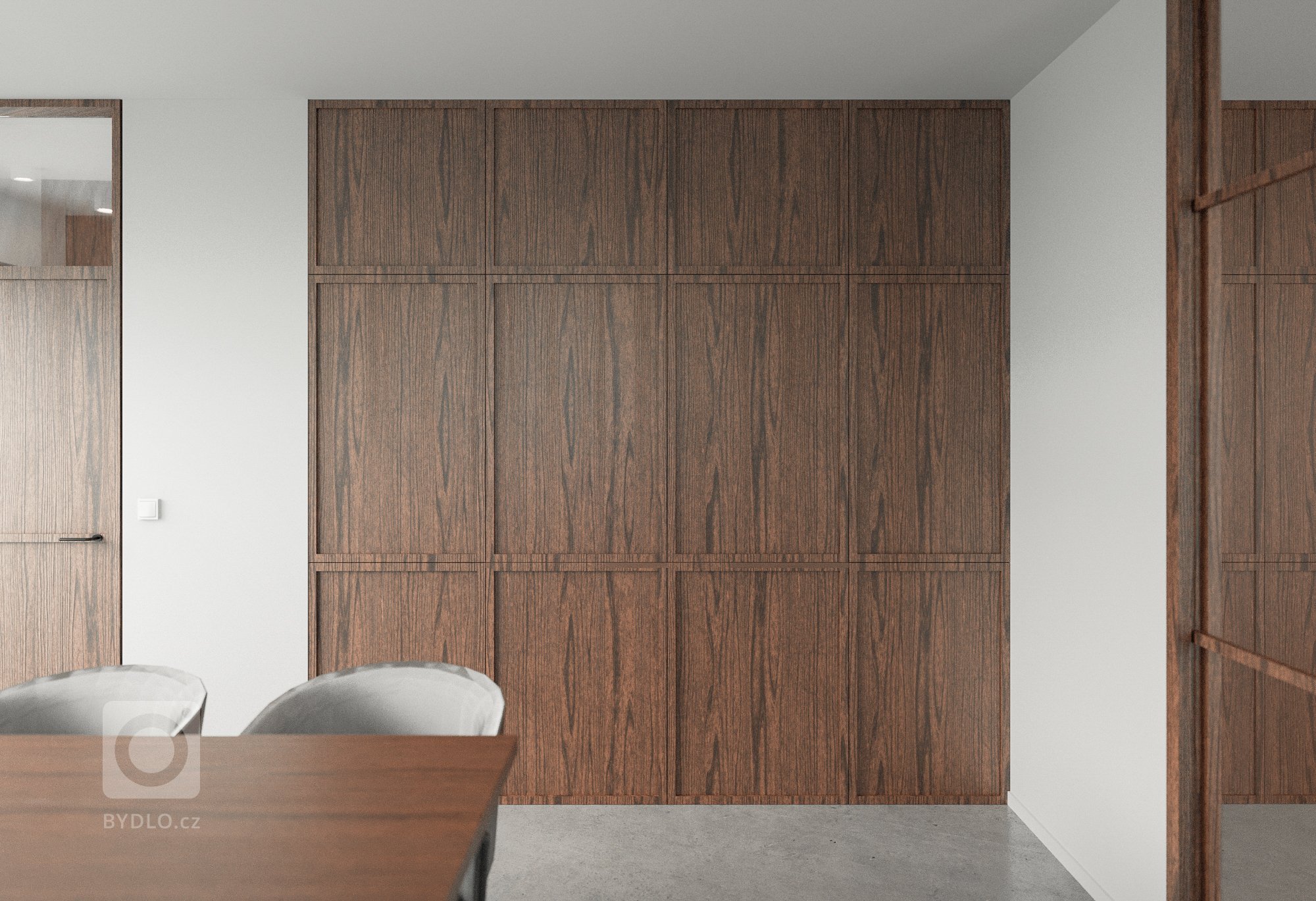 Někdy je potřeba uvolnit místo v garážích a využít tyto prostory efektivněji. To bylo přesně zadáním majitelů rodinného domu, kdy jejich přáním bylo z prostoru…