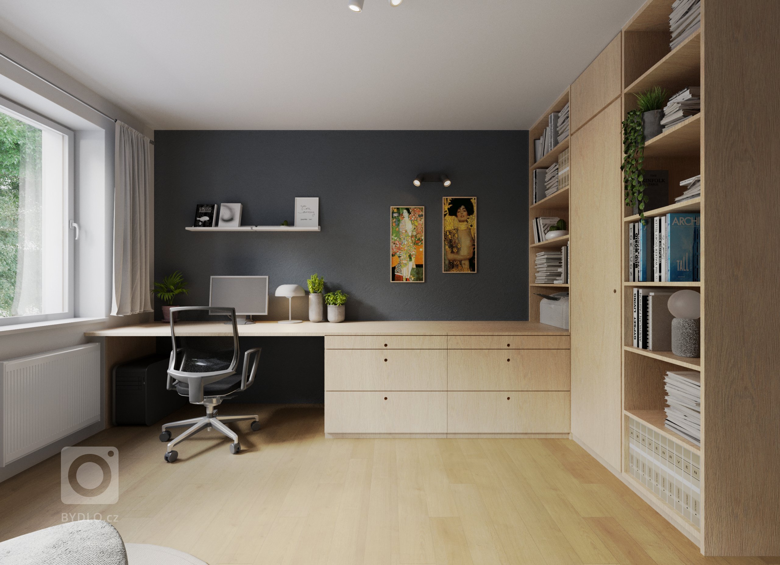 Dvoupodlažní rodinný dům si po delším čase vyžaduje interiérovou obnovu kvůli novým požadavkům rostoucích dětí a práce rodičů z domova. Přáním klientů bylo…