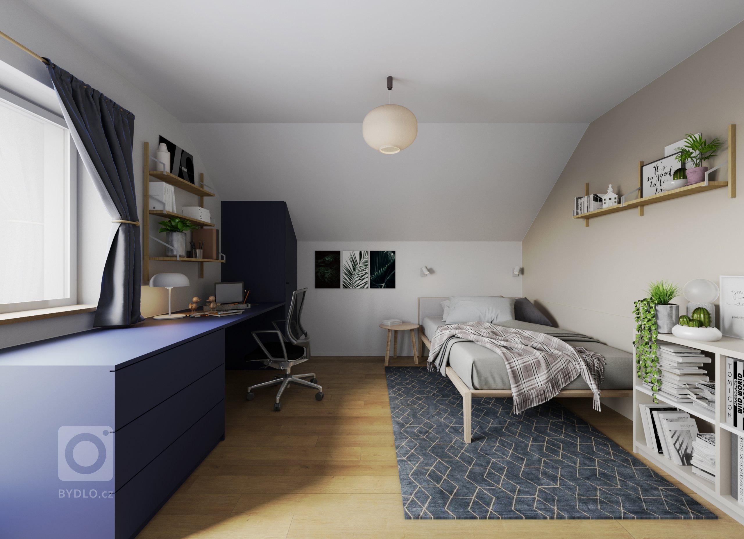 Dvoupodlažní rodinný dům si po delším čase vyžaduje interiérovou obnovu kvůli novým požadavkům rostoucích dětí a práce rodičů z domova. Přáním klientů bylo…