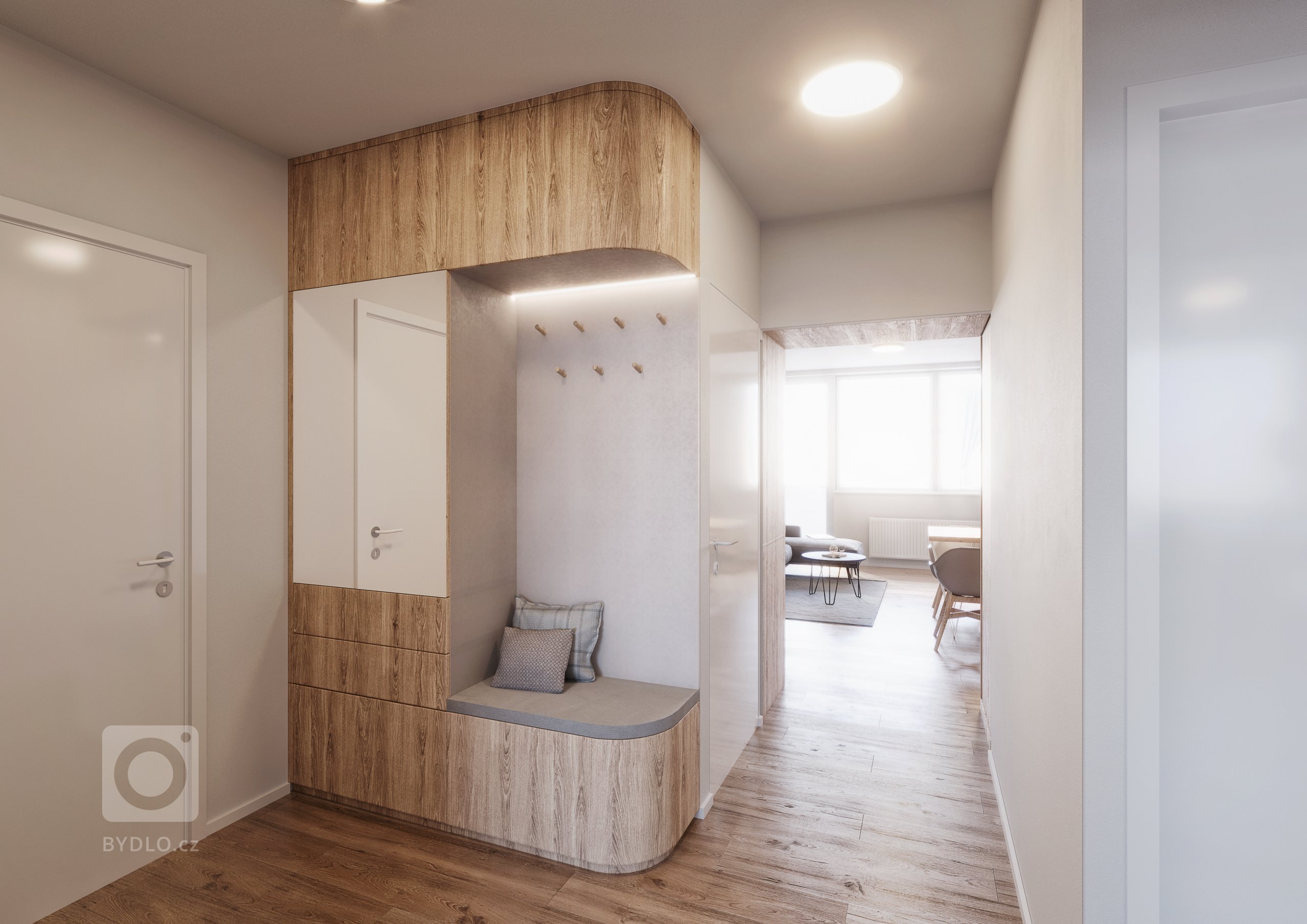 Čtyřčlenná rodina mě oslovila s požadavkem na rekonstrukci bytu v paneláku v jednom z pražských sídlišť. Původní dispozice tvaru T s umakartovým jádrem a…