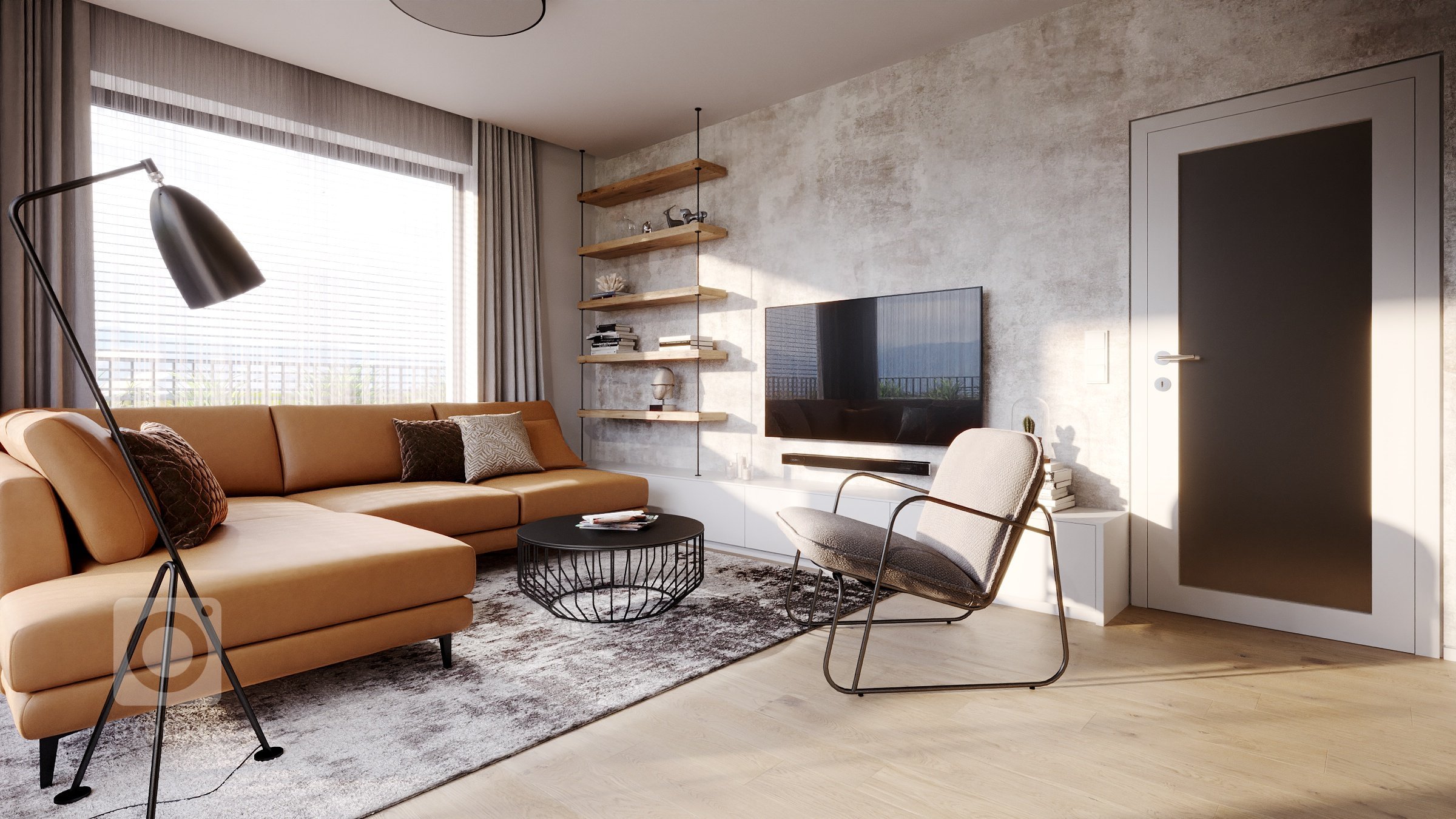 Pro developerský projekt bytového domu v Kostelci nad Černými lesy&nbsp;jsme vytvořili různé možnosti&nbsp;vzhledu bytů.&nbsp;Vybrali jsme si&nbsp;luxusní…