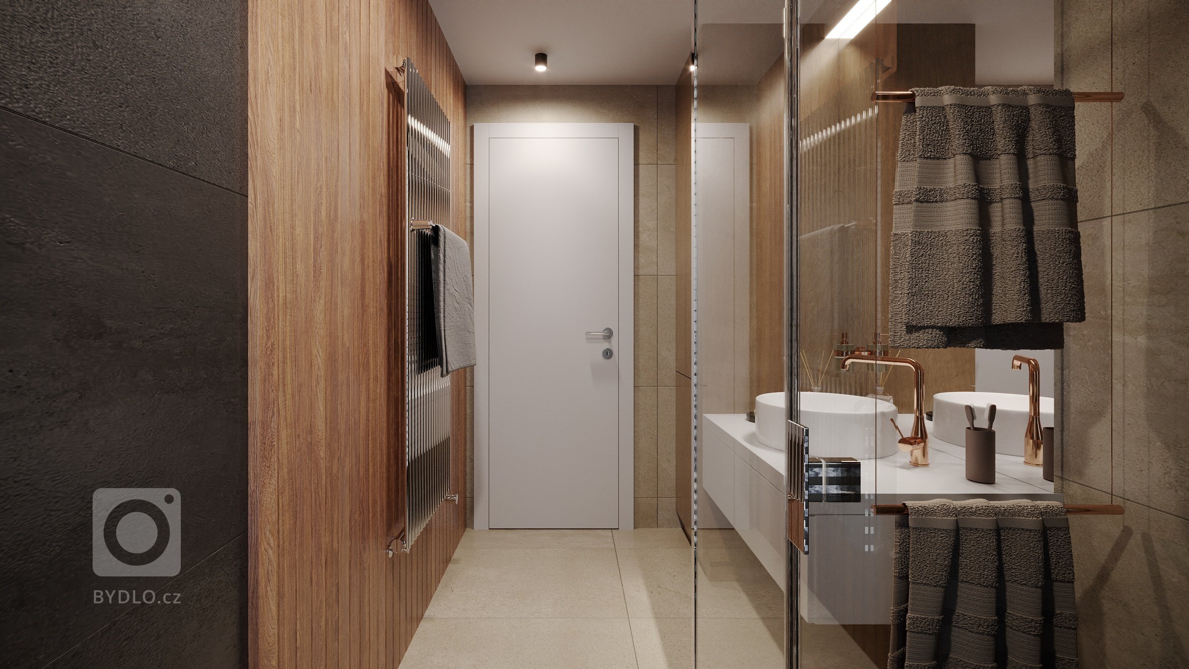 Pro developerský projekt apartmánového domu v Harrachově jsme navrhli možné podoby interiérů. Základem všech interiérů jsou bílé dveře a antracitová okna.
…