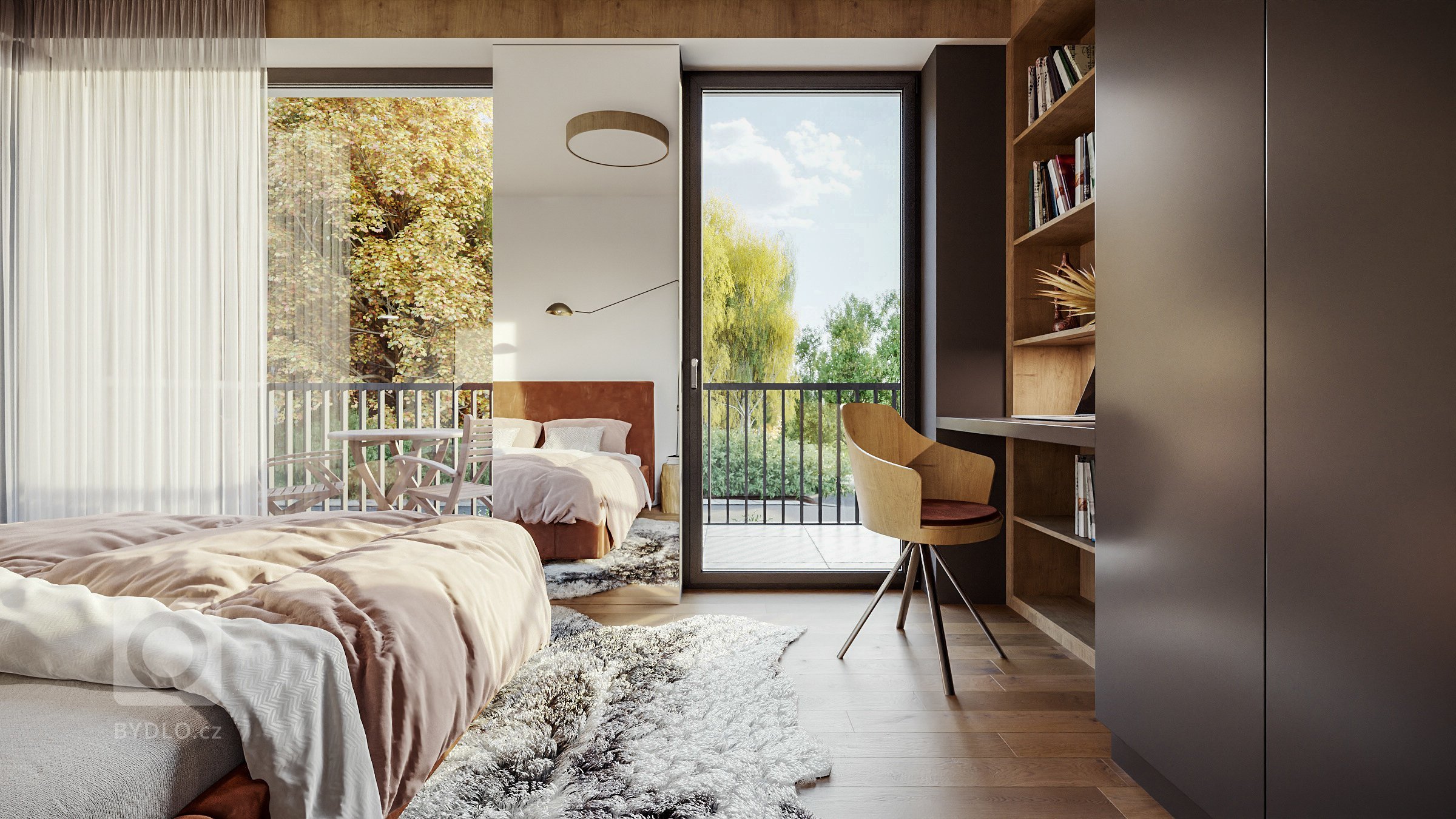 Pro developerský projekt apartmánového domu v Harrachově jsme navrhli možné podoby interiérů. Základem všech interiérů jsou bílé dveře a antracitová okna.
…