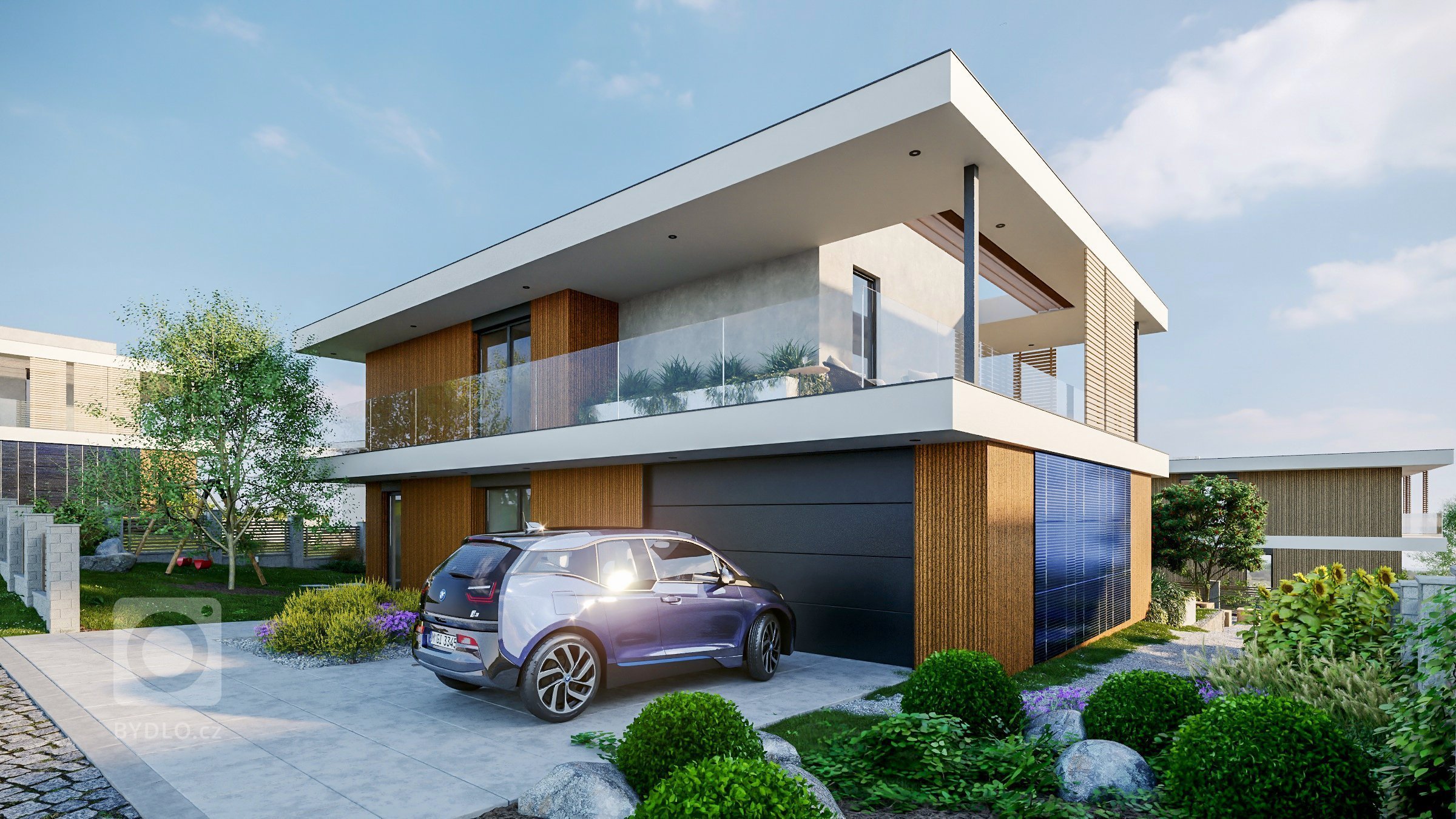 Luxusní domy v zeleni je prejektem, který je umístěn&nbsp;na slunném, jižně orientovaném, mírně svažitém&nbsp;území&nbsp;v jihovýchodní části&nbsp;obce.
…