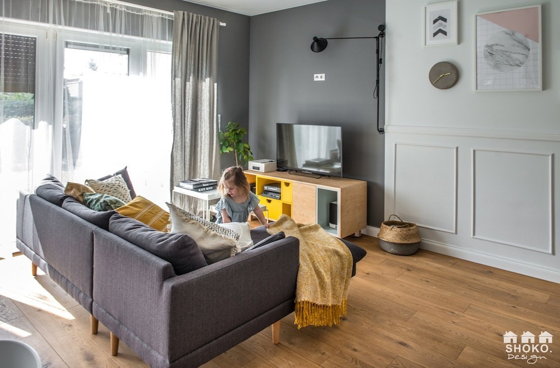 Moderní bydlení v skandinávském boho stylu