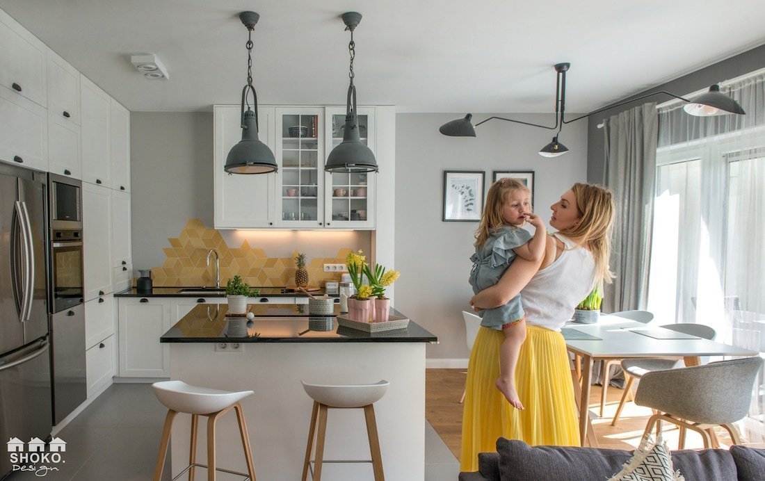 Moderní bydlení v skandinávském boho stylu