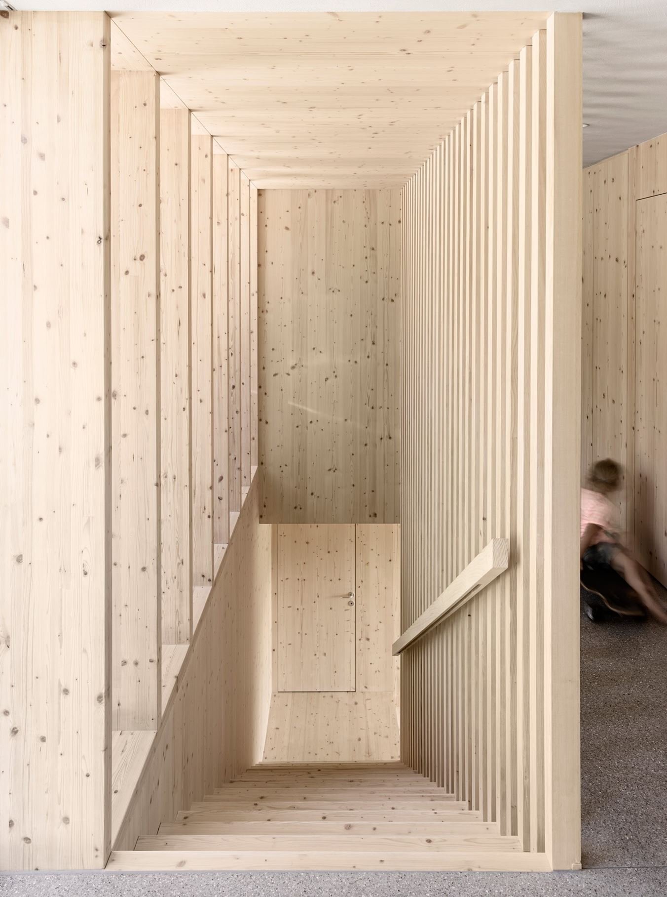 Dřevostavba v rakouských horách