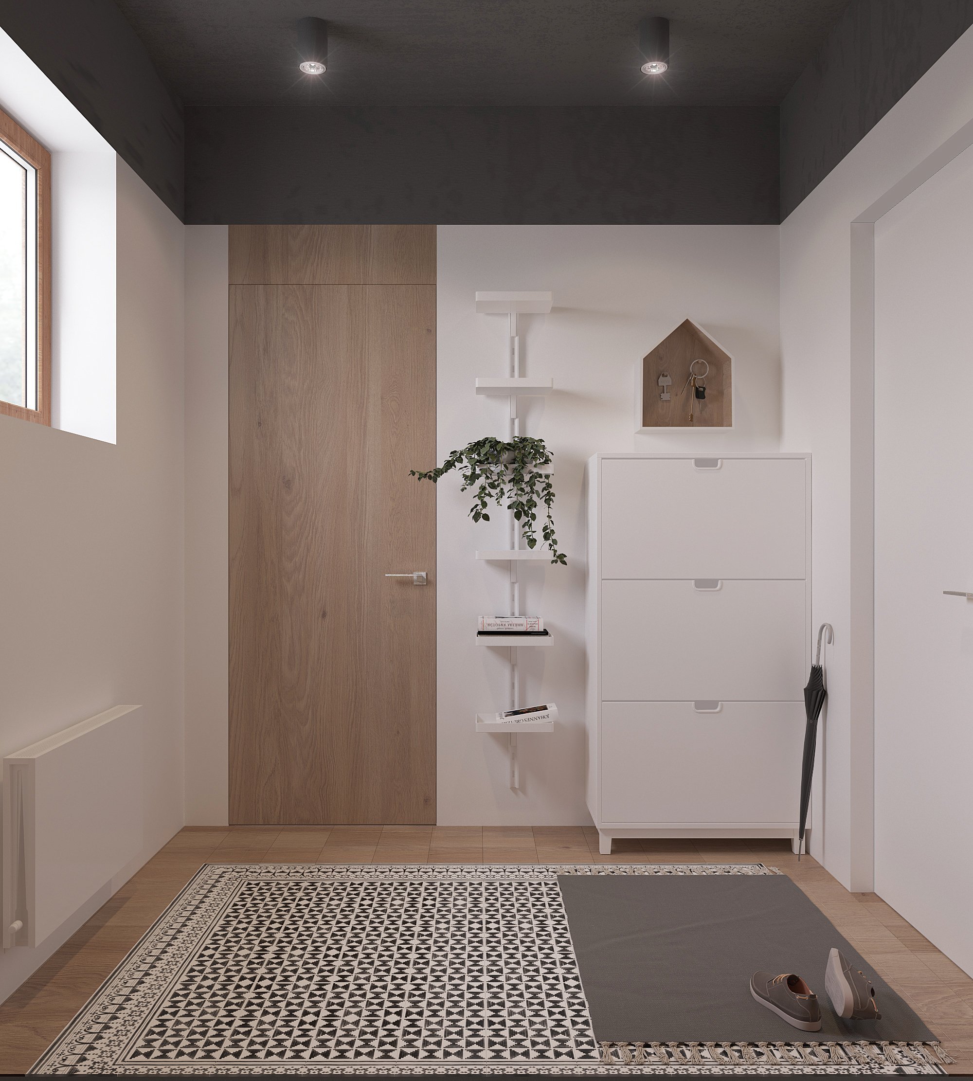 Interirér ve skandinávském stylu