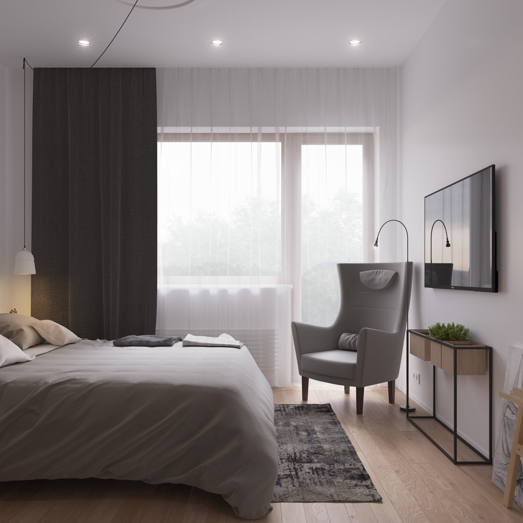 Interirér ve skandinávském stylu