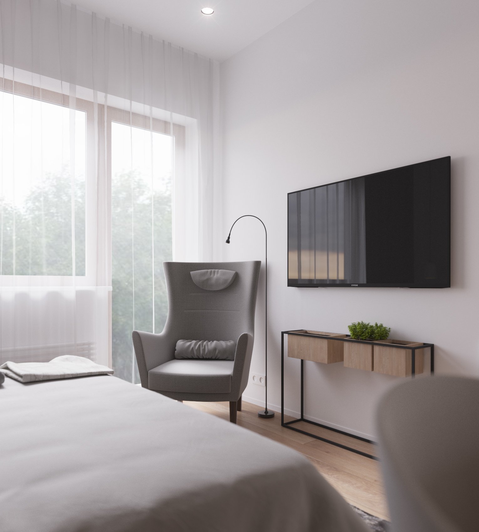 Interirér ve skandinávském stylu