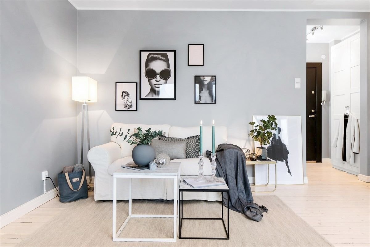 Skandinávský design na 40m2