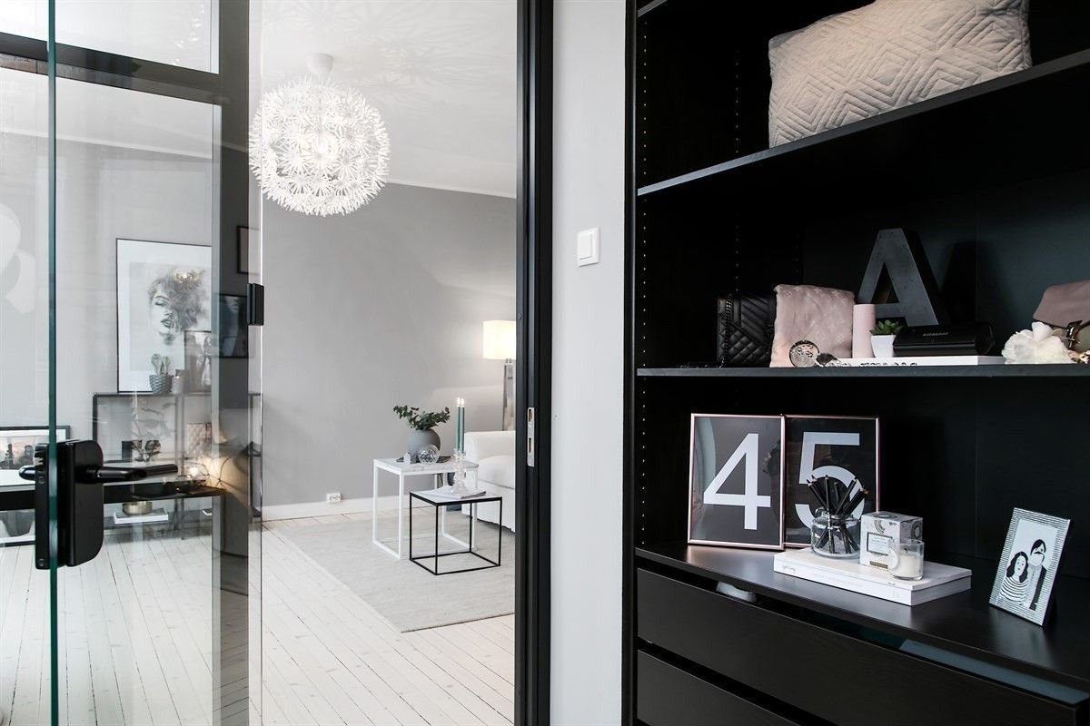 Skandinávský design na 40m2