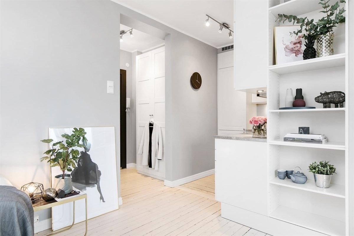 Skandinávský design na 40m2