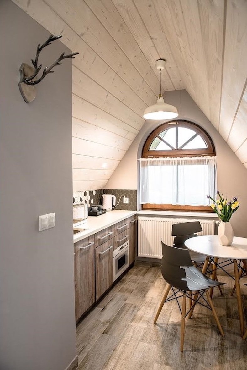 Střešní apartmán s výhledem na Vysoké Tatry