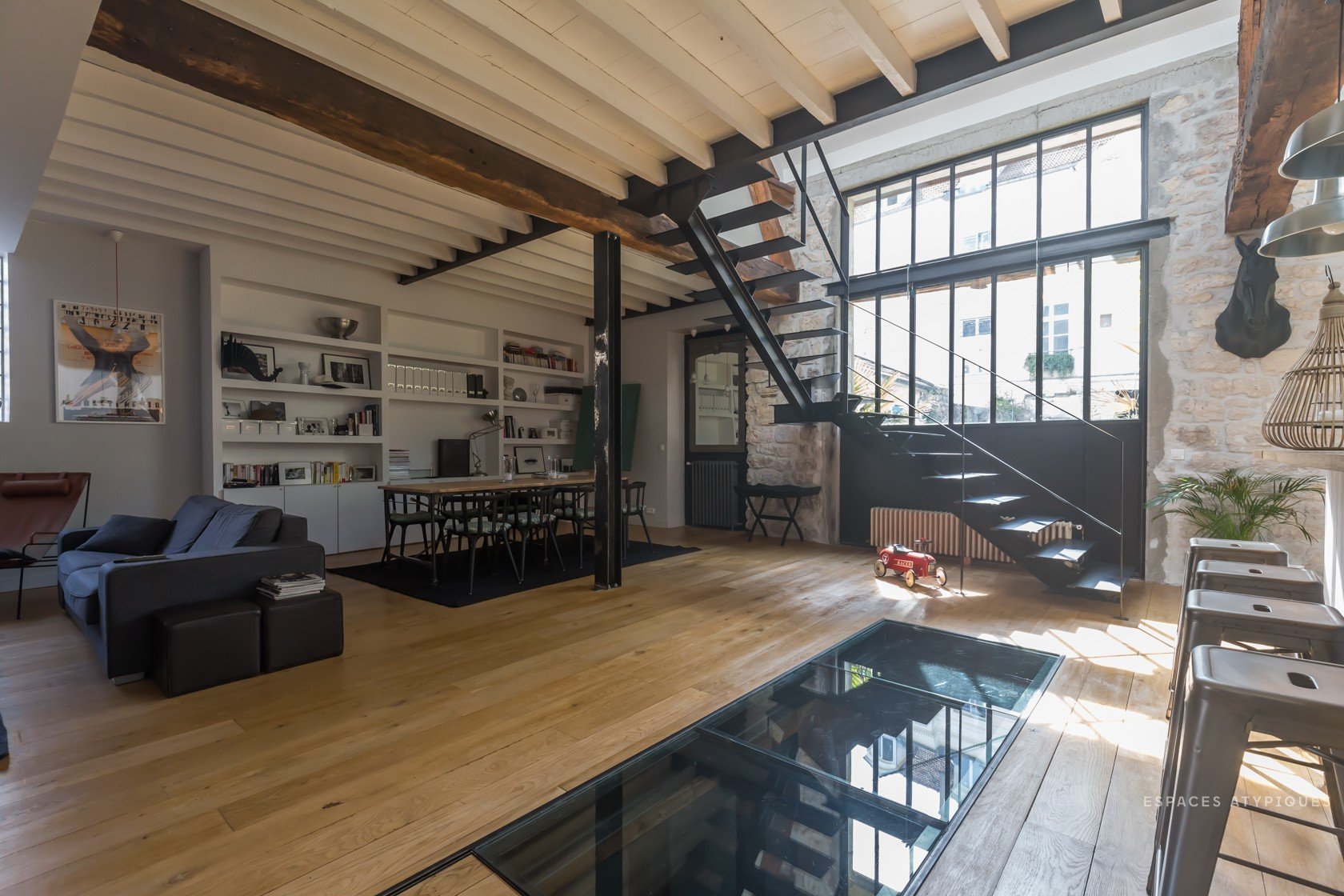 Ze stodoly kouzelným loftem