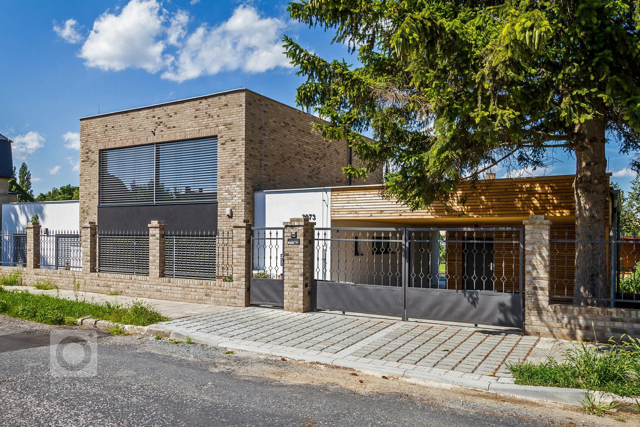 Nízkoenergetický dřevostavba, která kombinuje přírodní materiály