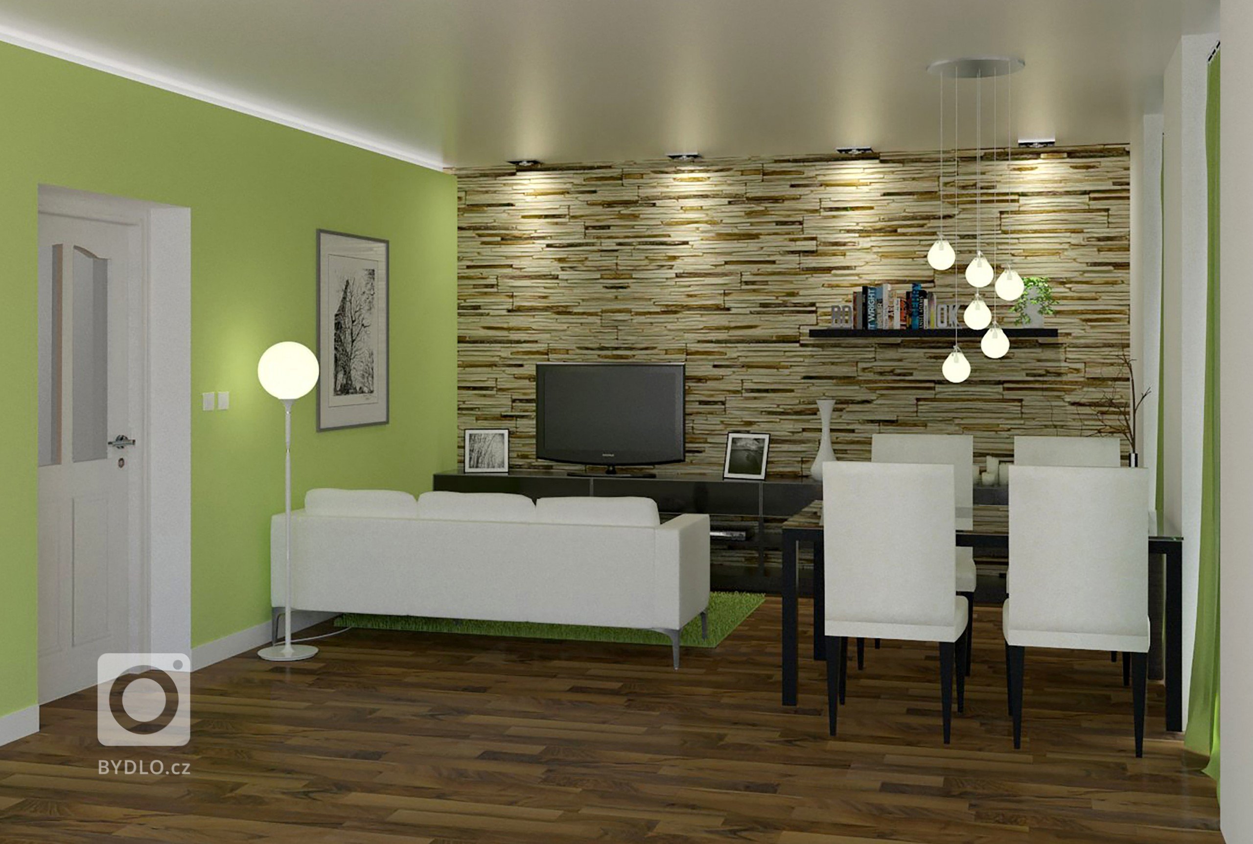 Interiér bytu Třešť