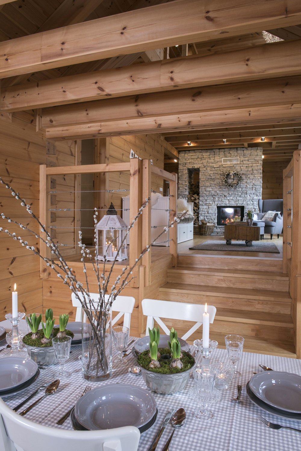 Romantika krbu v dřevostavbě?