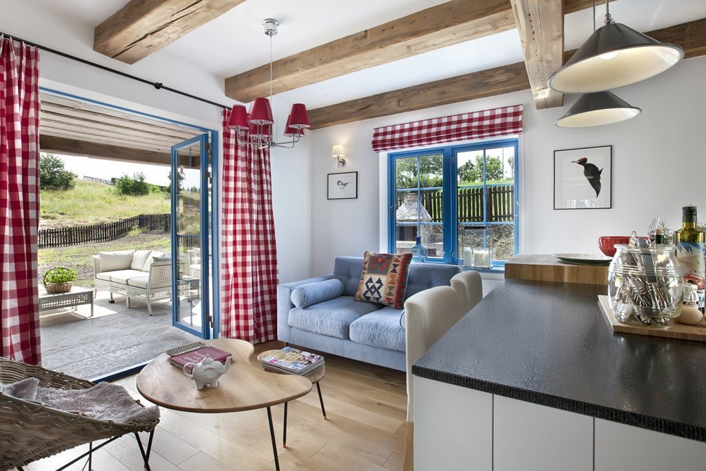 Barevná chalupa pro velkou rodinu