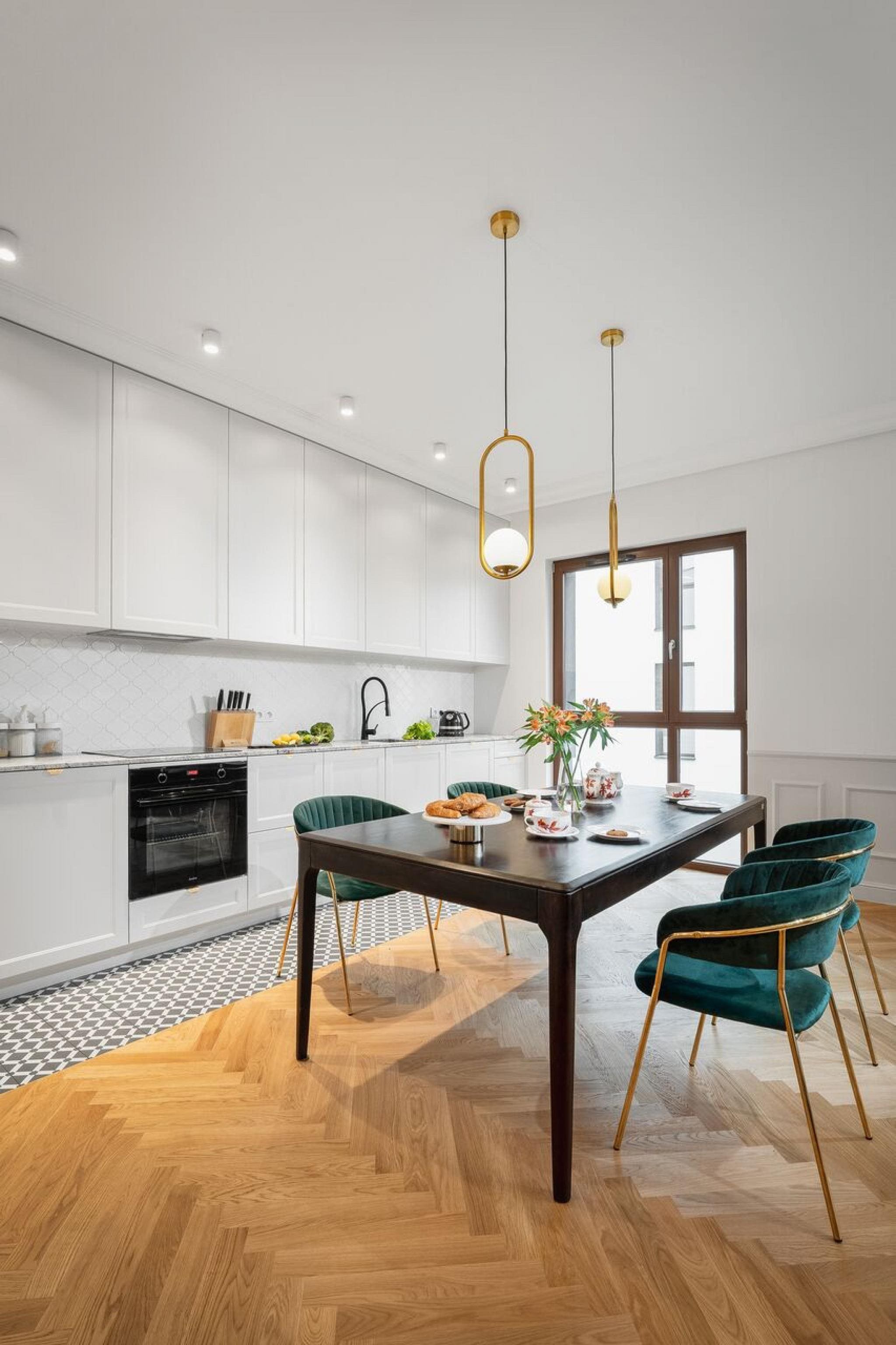 Byt v eklektickém stylu s dotekem pařížského šarmu