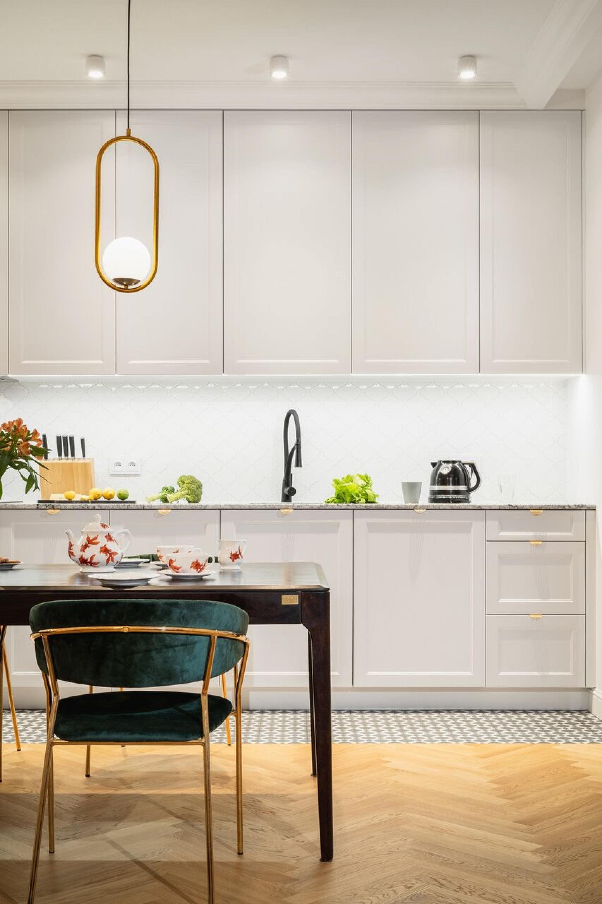 Byt v eklektickém stylu s dotekem pařížského šarmu