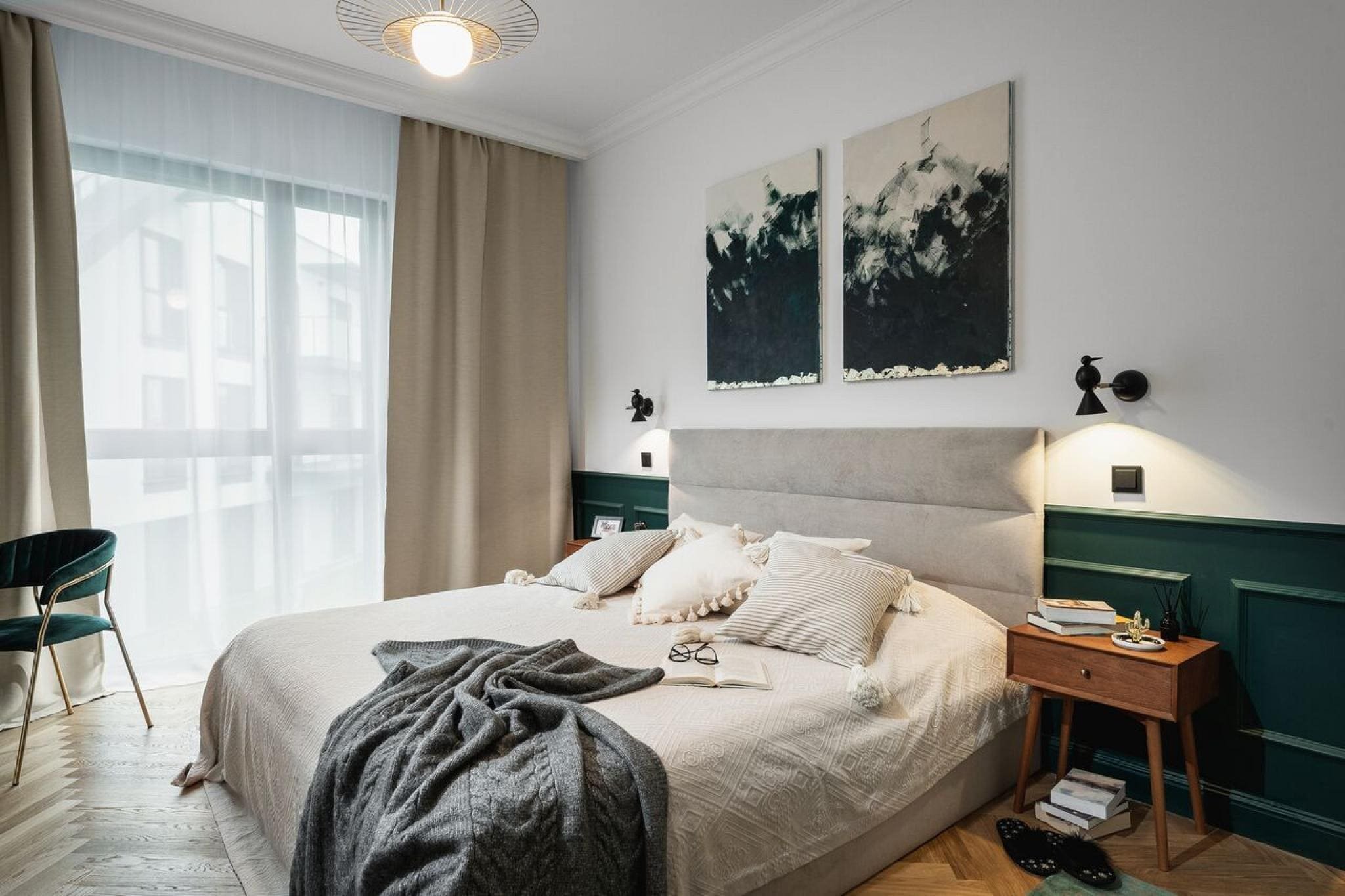 Byt v eklektickém stylu s dotekem pařížského šarmu