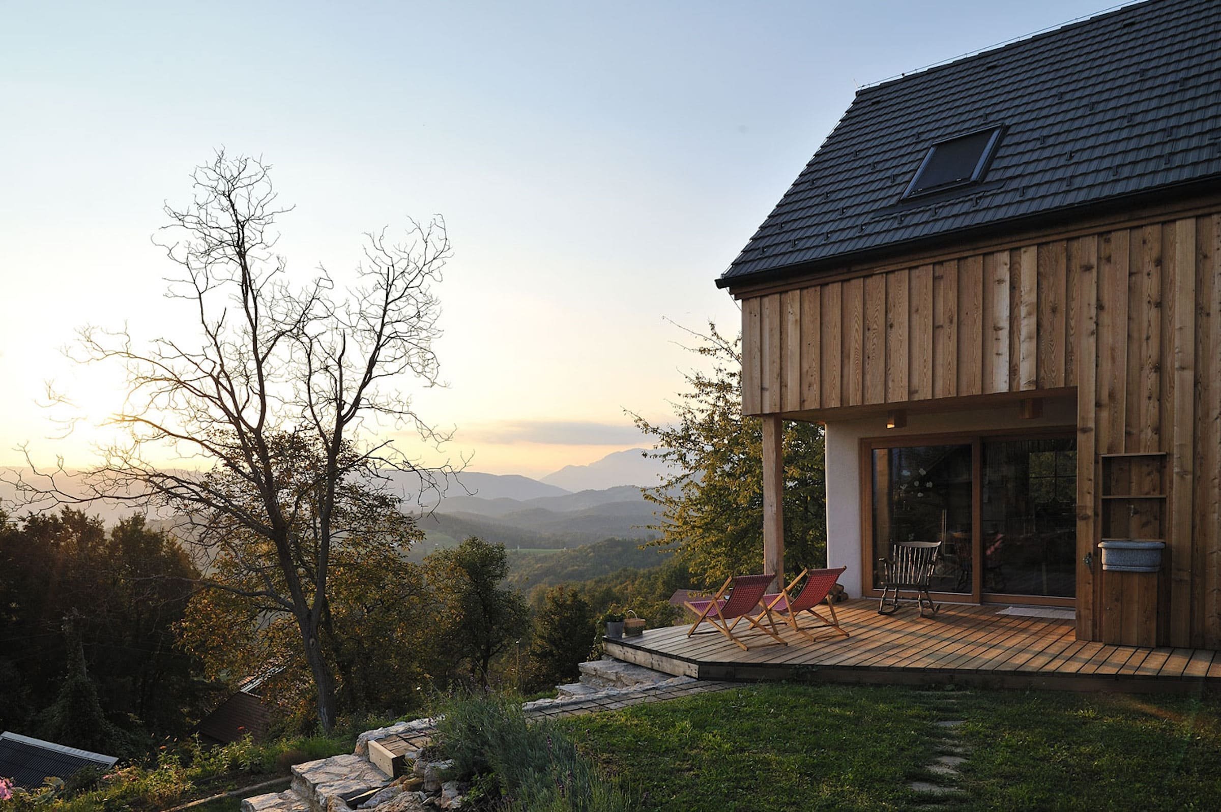 Dům na kopci s úžasným výhledem