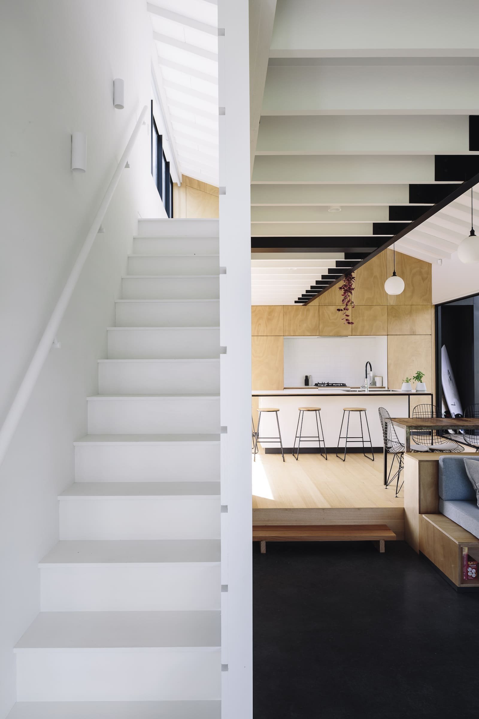 Dům na úzkém pozemku o šířce 13 metrů