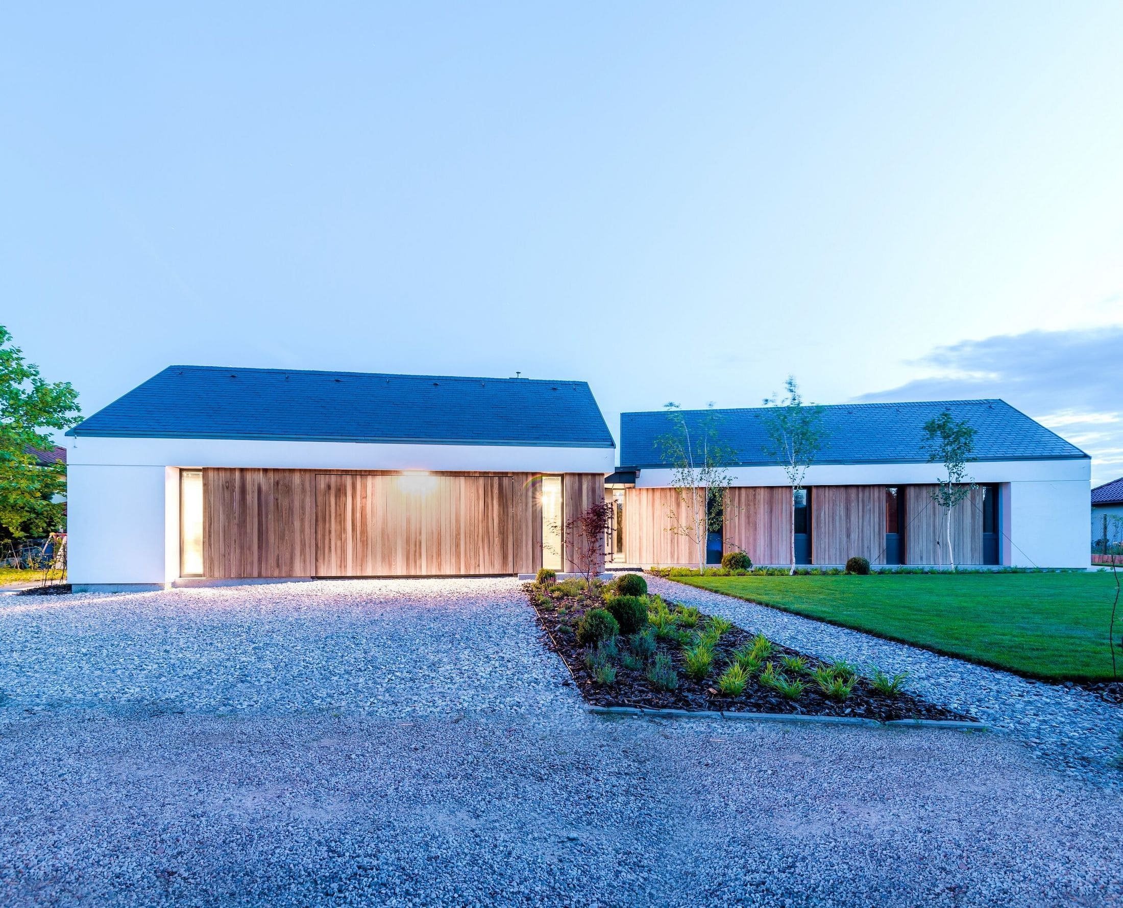 Dům plný světla ve tvaru hvězdy