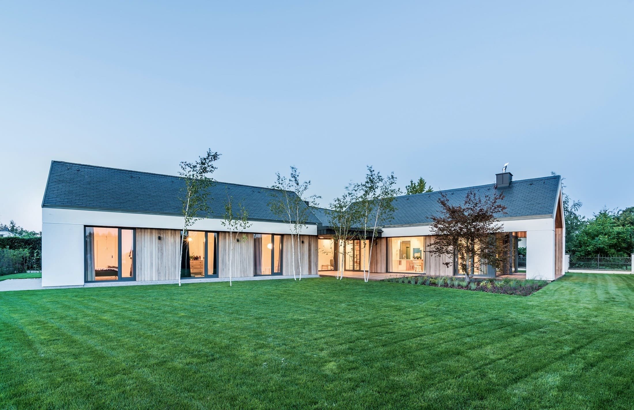 Dům plný světla ve tvaru hvězdy