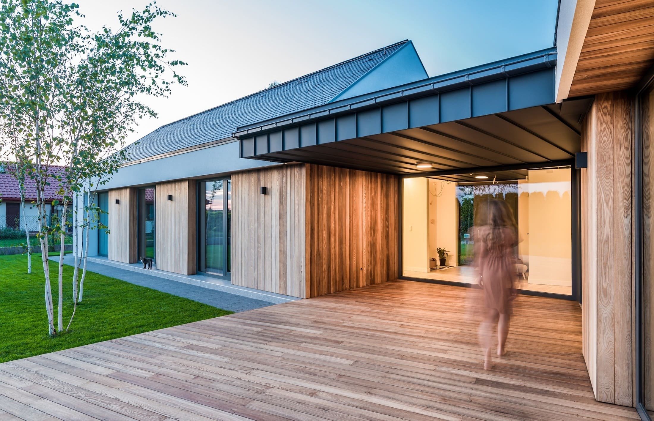 Dům plný světla ve tvaru hvězdy