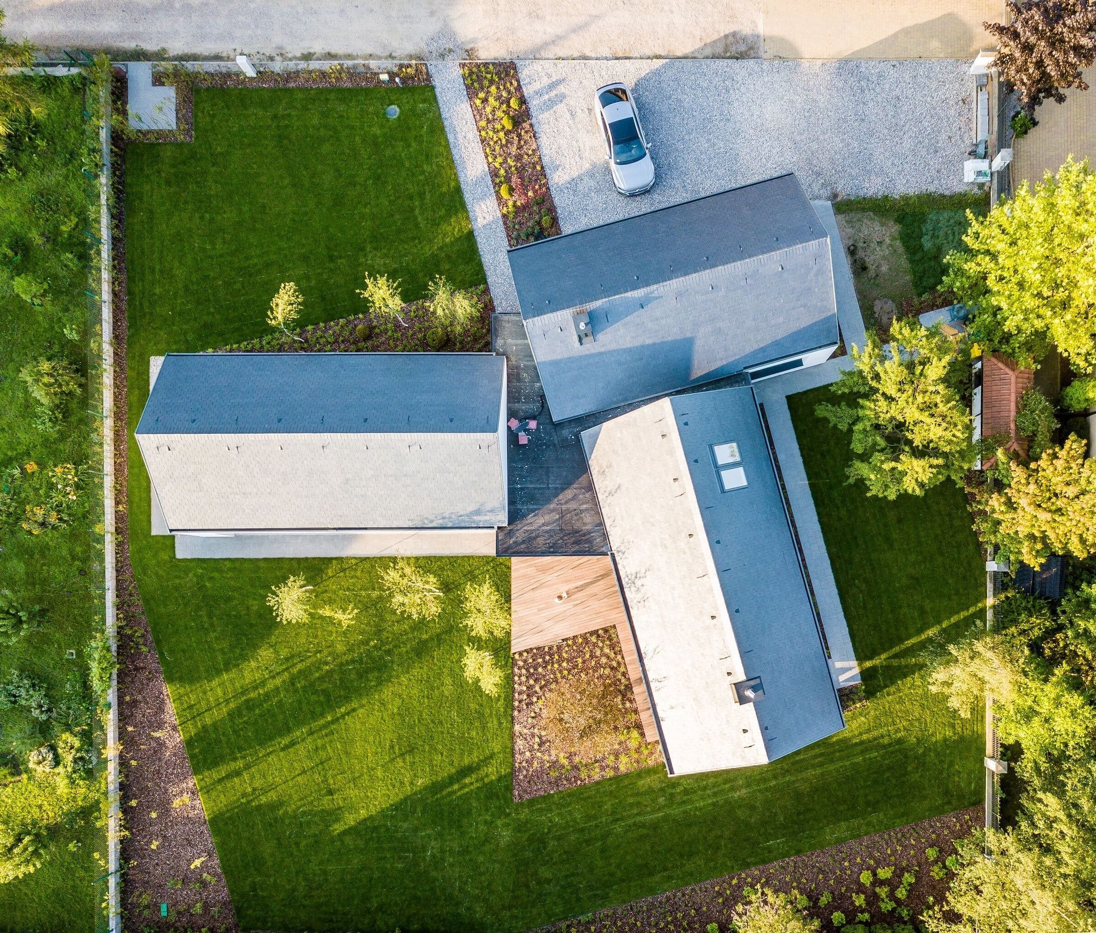 Dům plný světla ve tvaru hvězdy