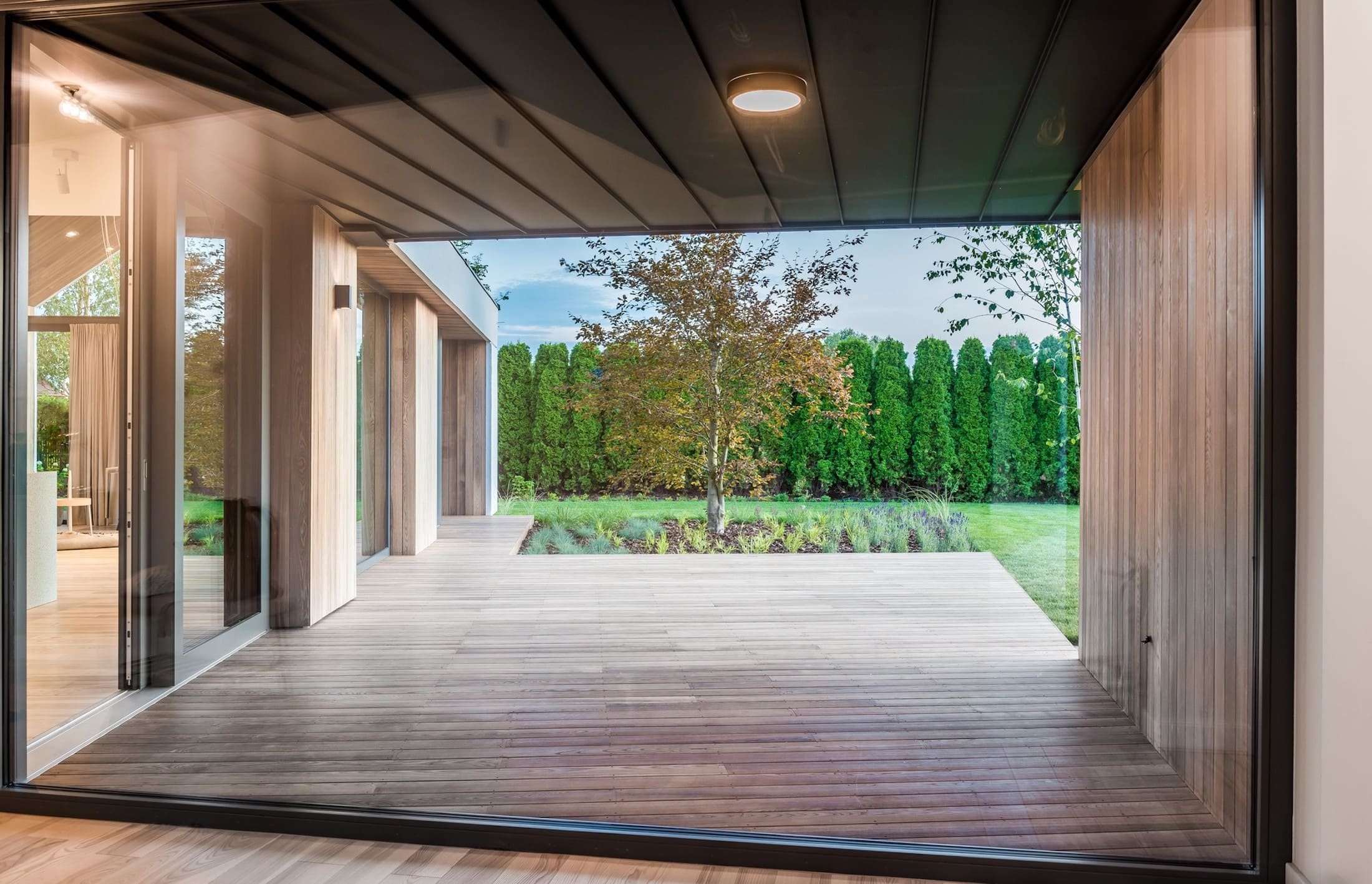 Dům plný světla ve tvaru hvězdy