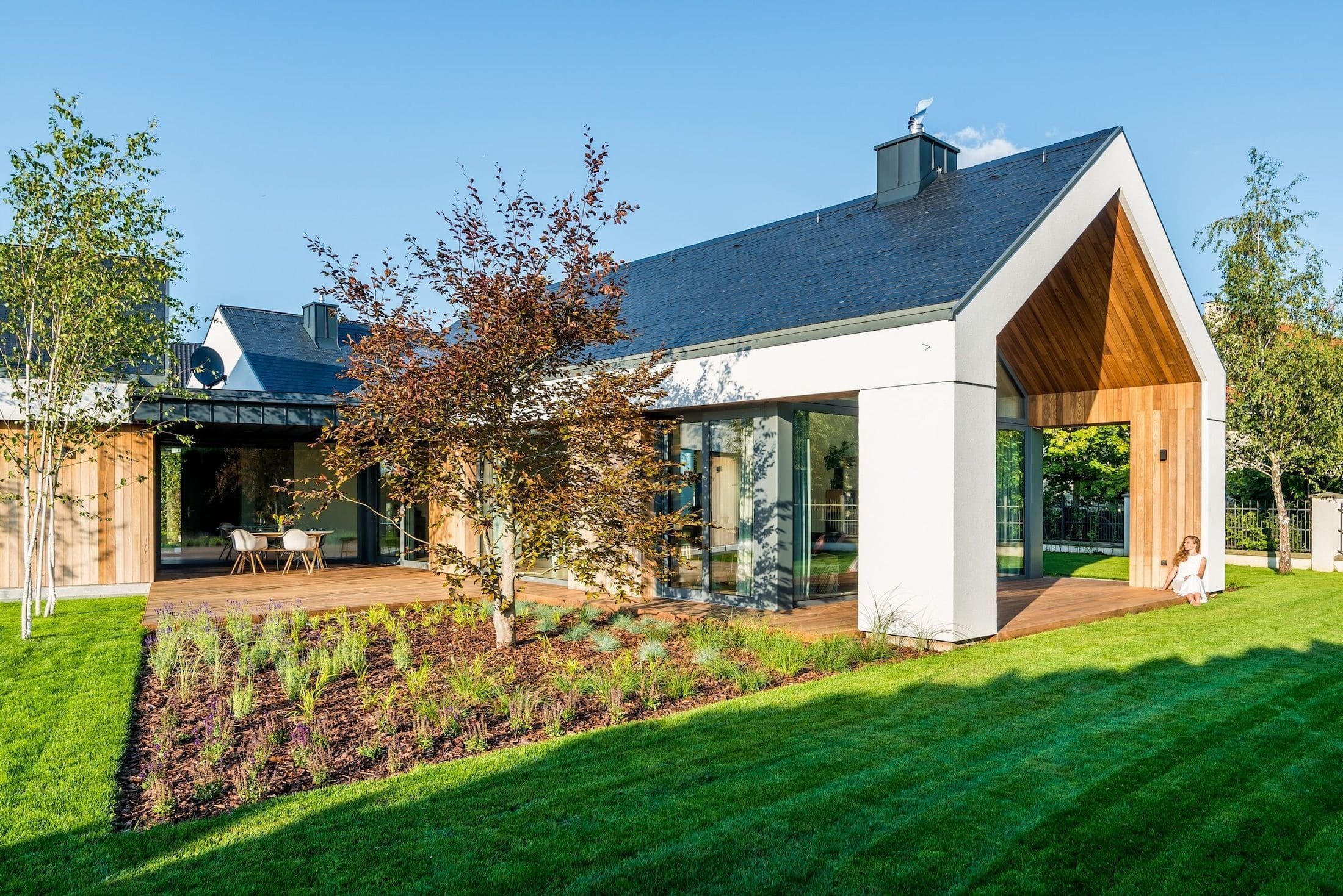 Dům plný světla ve tvaru hvězdy