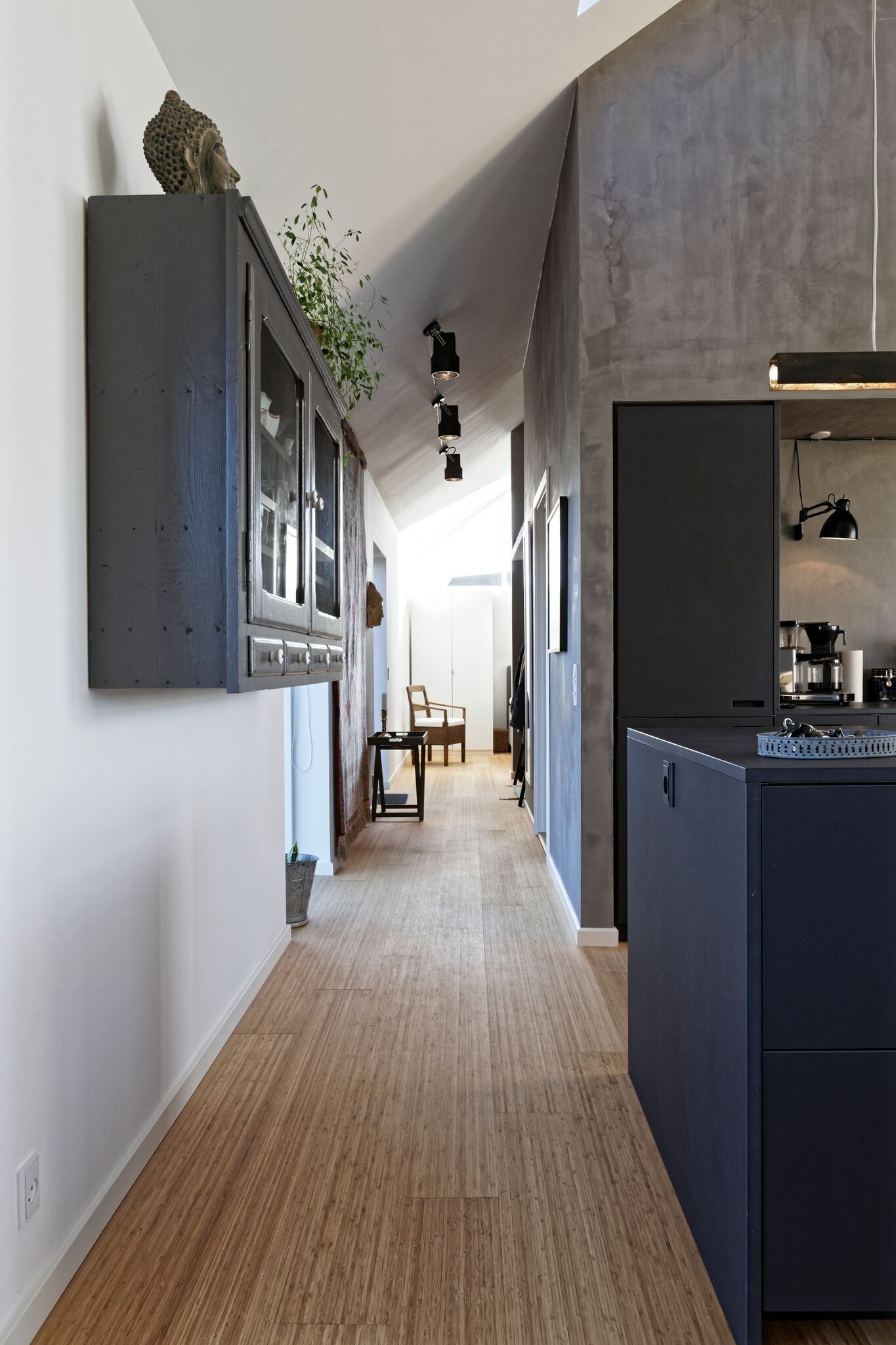 Dům s fasádou z cihlových šindelů