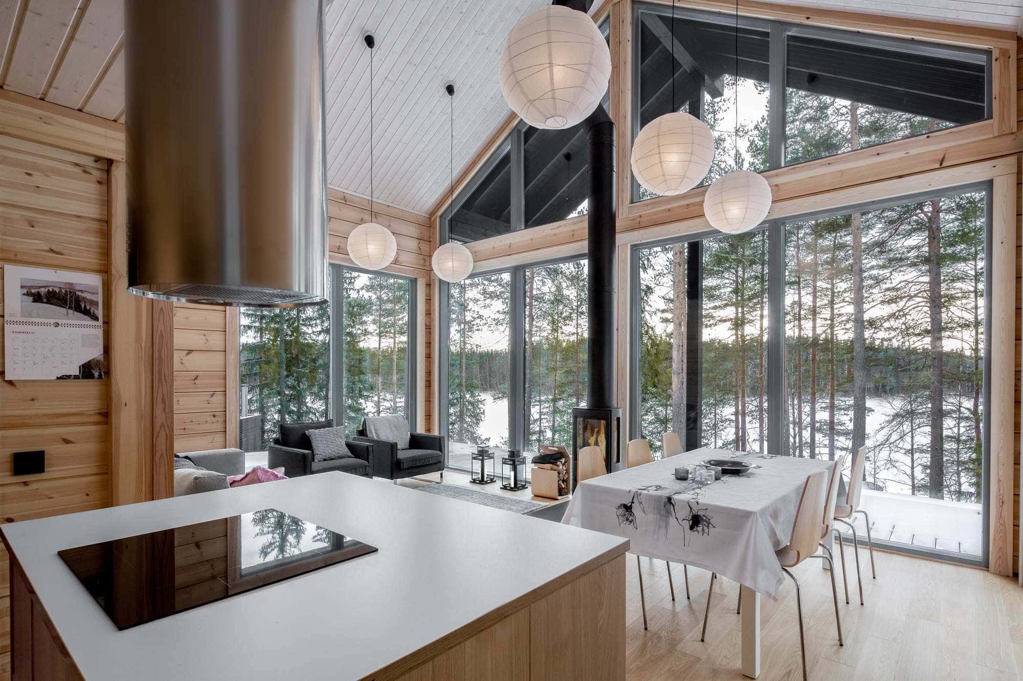 Ekologický a stylový dům ve Finsku
