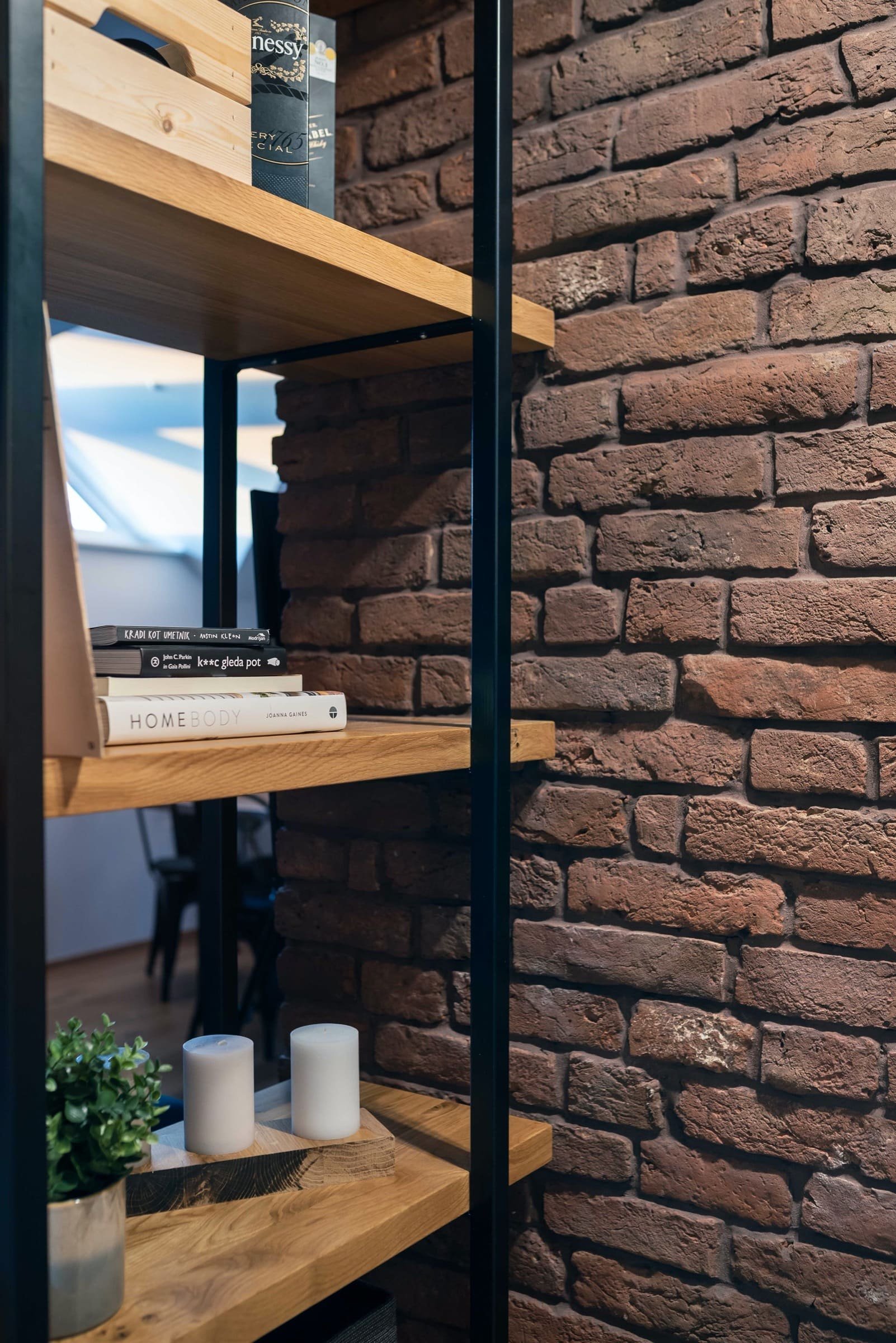 Industriální byt v podkroví